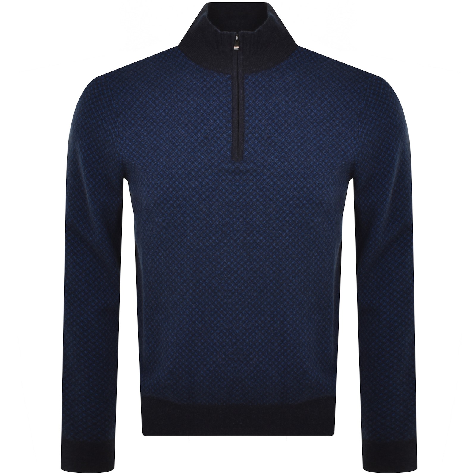 Shop Boss Business Boss H Eltorino Knit Jumper Blue