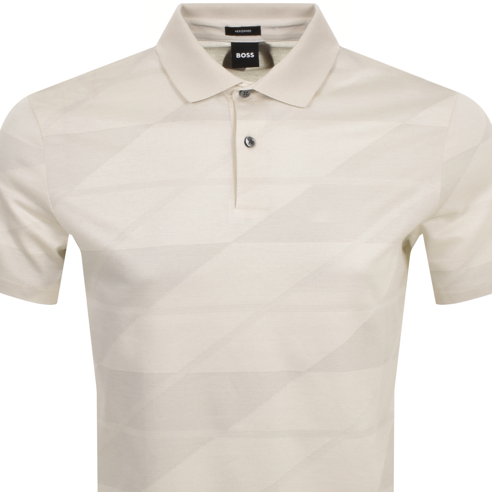 Shop Boss Business Boss C Pack 35 Mercerised Polo T Shirt Cream