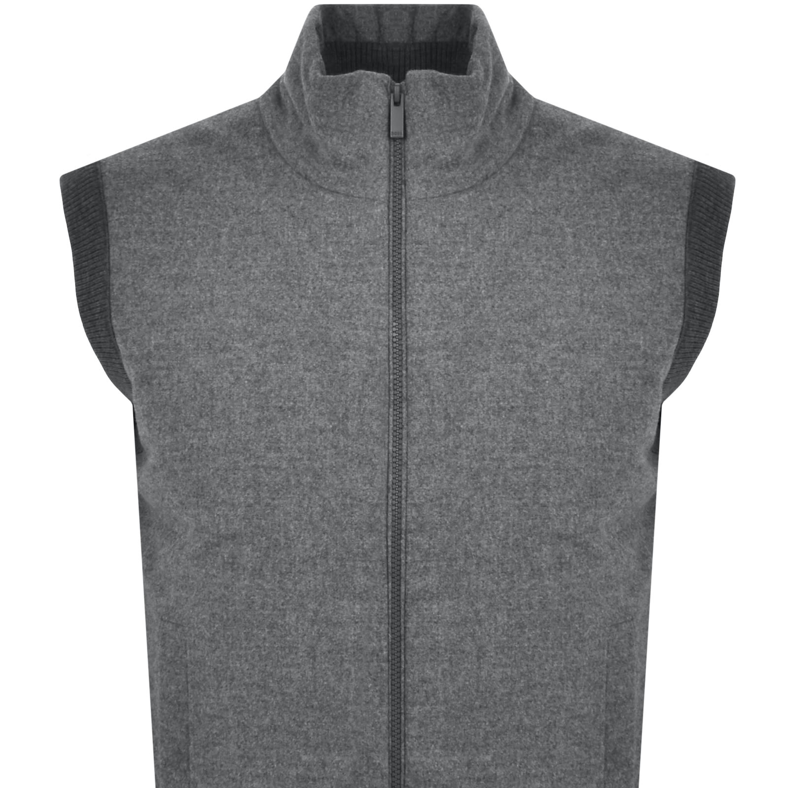 Shop Boss Business Boss P Eflanolo Knit Gilet Grey