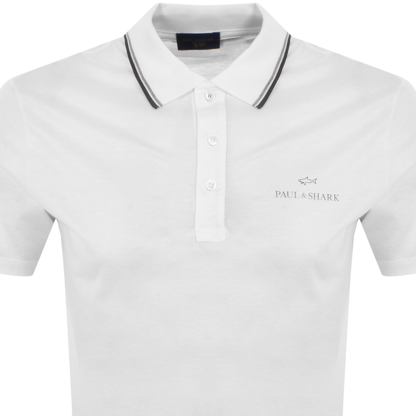 Shop Paul &amp; Shark Paul And Shark Short Sleeved Polo T Shirt White