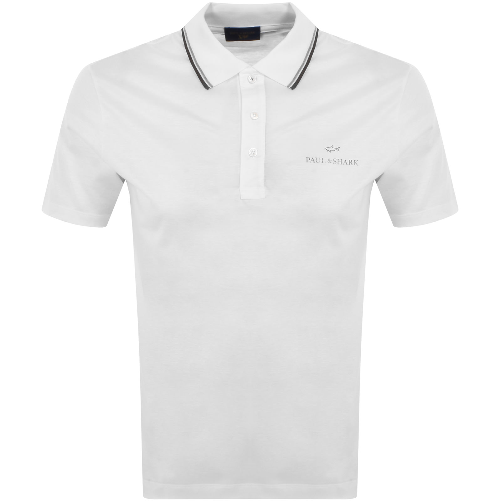 Shop Paul &amp; Shark Paul And Shark Short Sleeved Polo T Shirt White