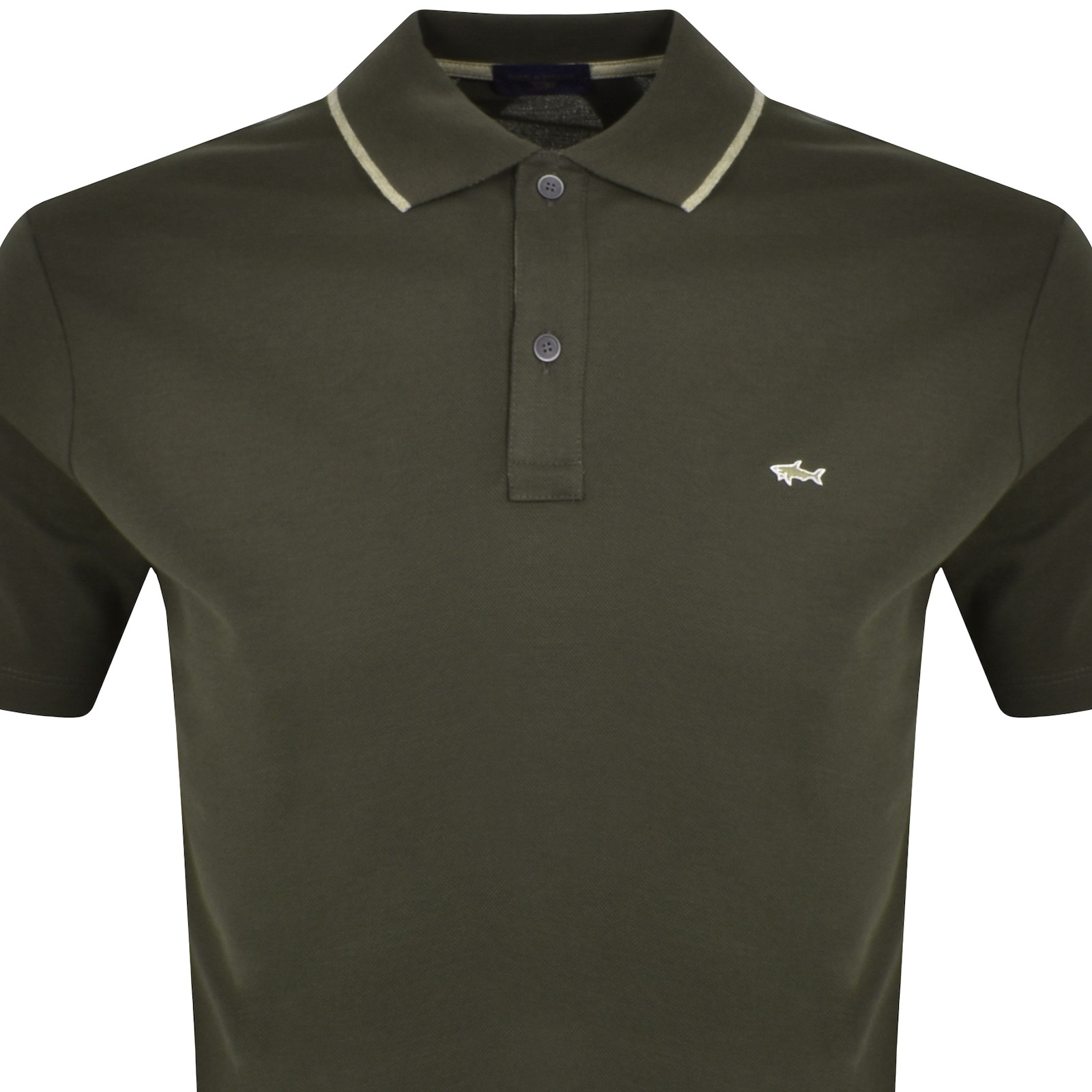 Shop Paul &amp; Shark Paul And Shark Pique Polo T Shirt Green