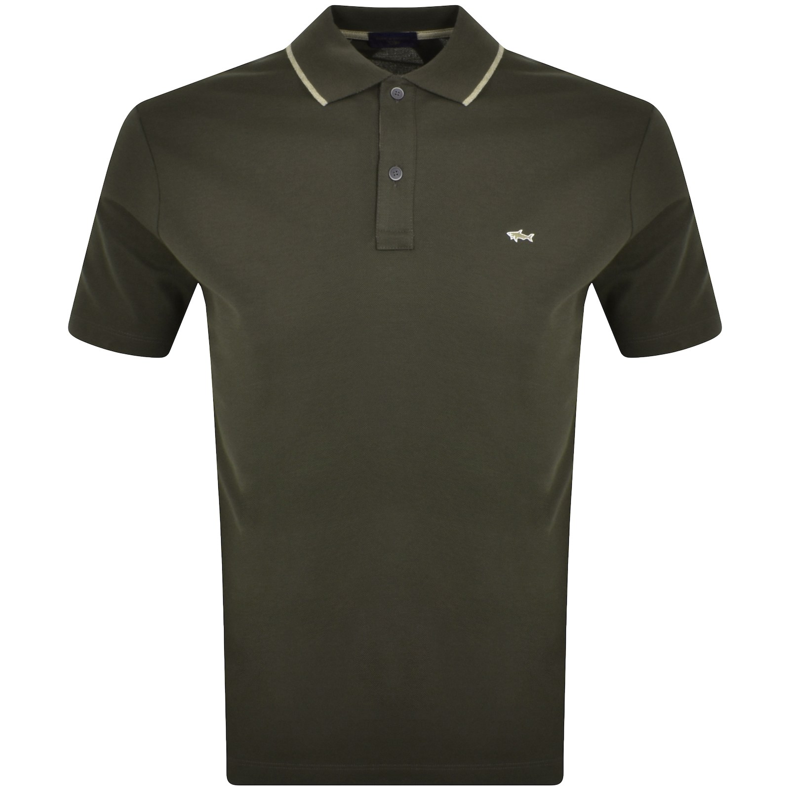 Shop Paul &amp; Shark Paul And Shark Pique Polo T Shirt Green