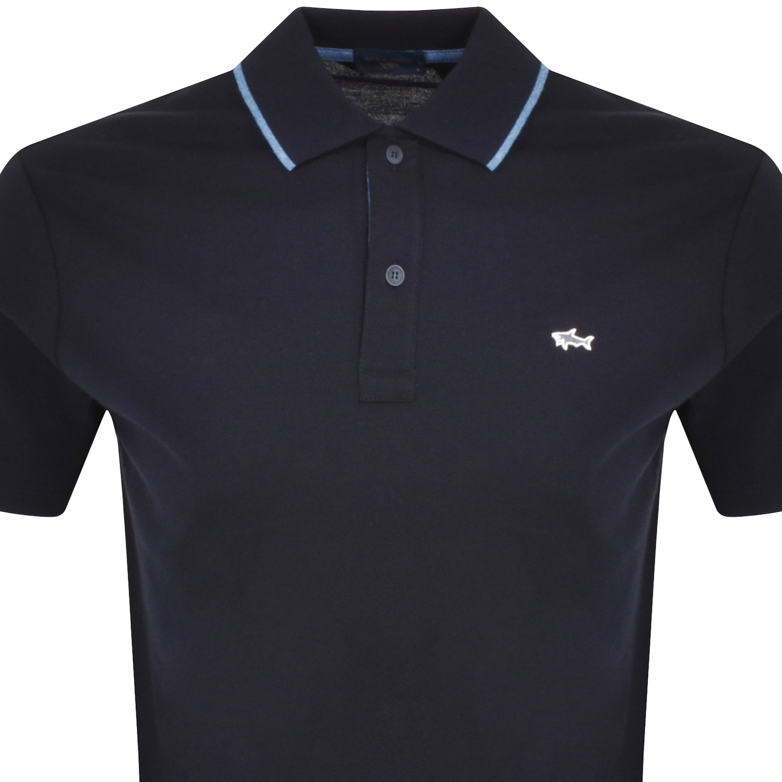 Shop Paul &amp; Shark Paul And Shark Pique Polo T Shirt Navy