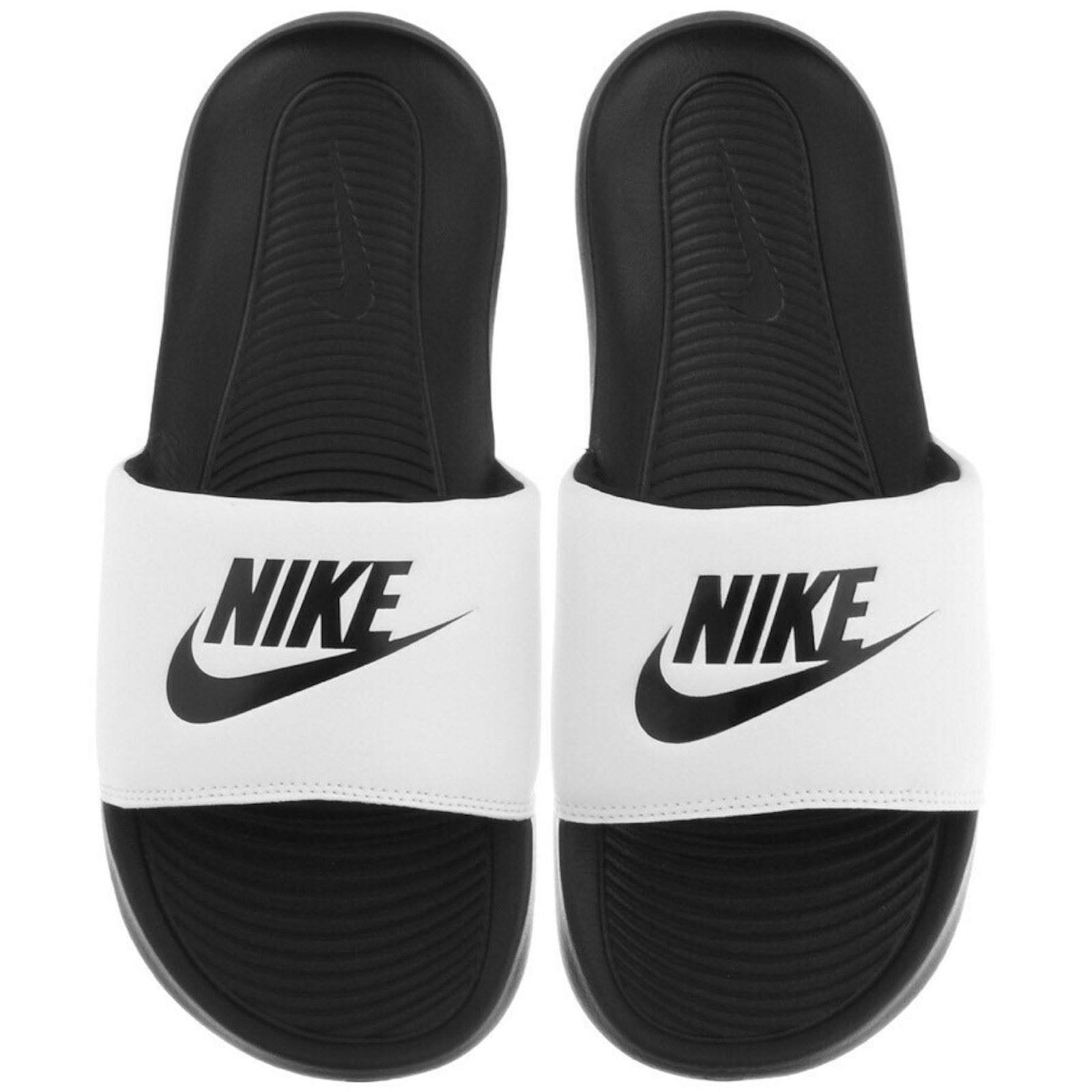 Shop Nike Victori One Sliders Black