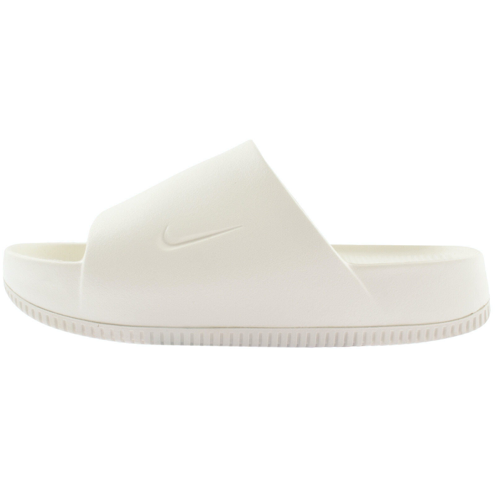 Shop Nike Calm Sliders Off White