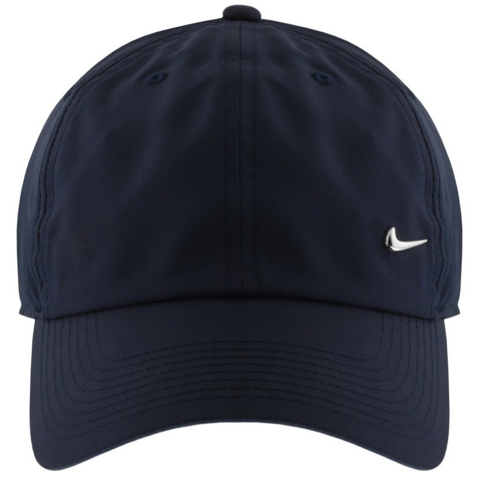 Shop Nike Metal Swoosh Club Cap Navy