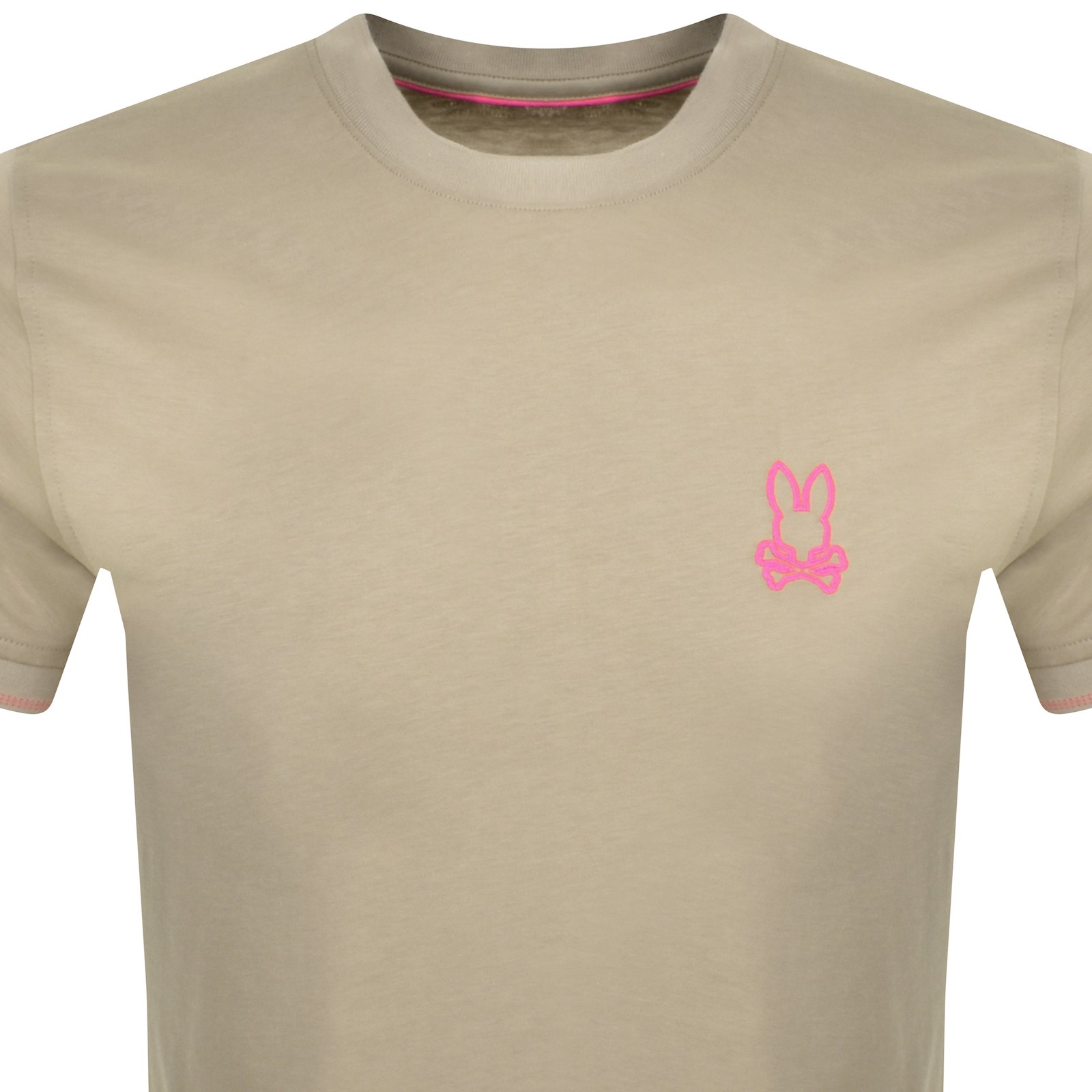 Shop Psycho Bunny Stanwood Fashion T Shirt Beige