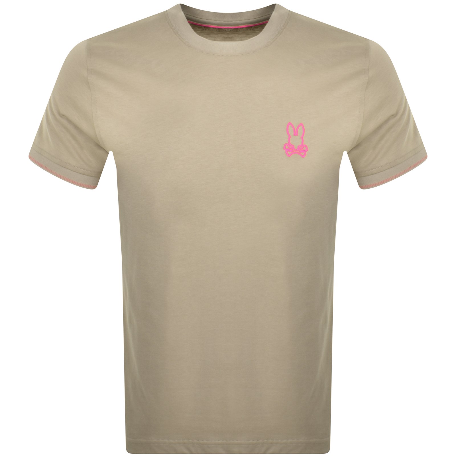 Shop Psycho Bunny Stanwood Fashion T Shirt Beige