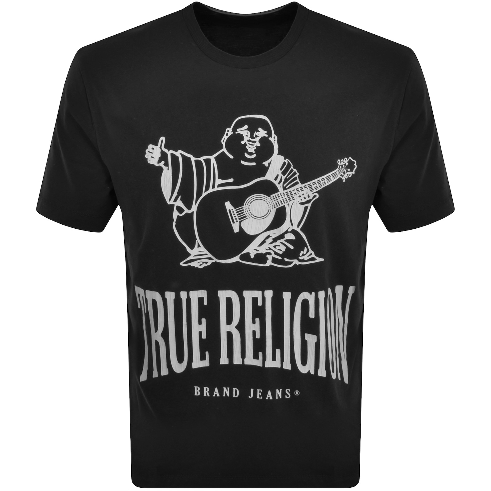 TRUE RELIGION TRUE RELIGION CRACKLE VINTAGE T SHIRT BLACK 