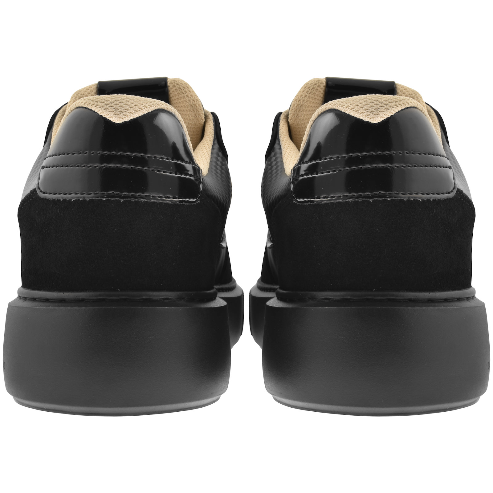 Shop Android Homme Forum Court Trainers Black