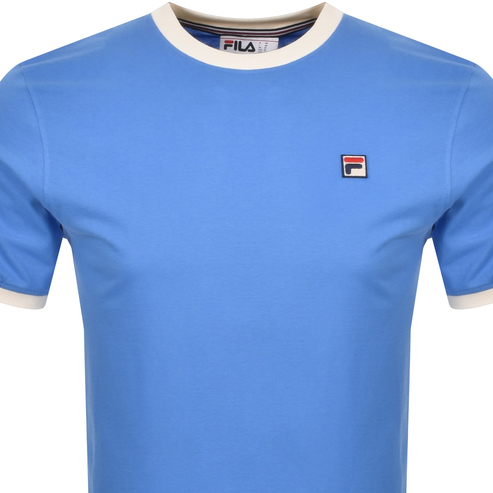 Shop Fila Vintage Marconi T Shirt Blue