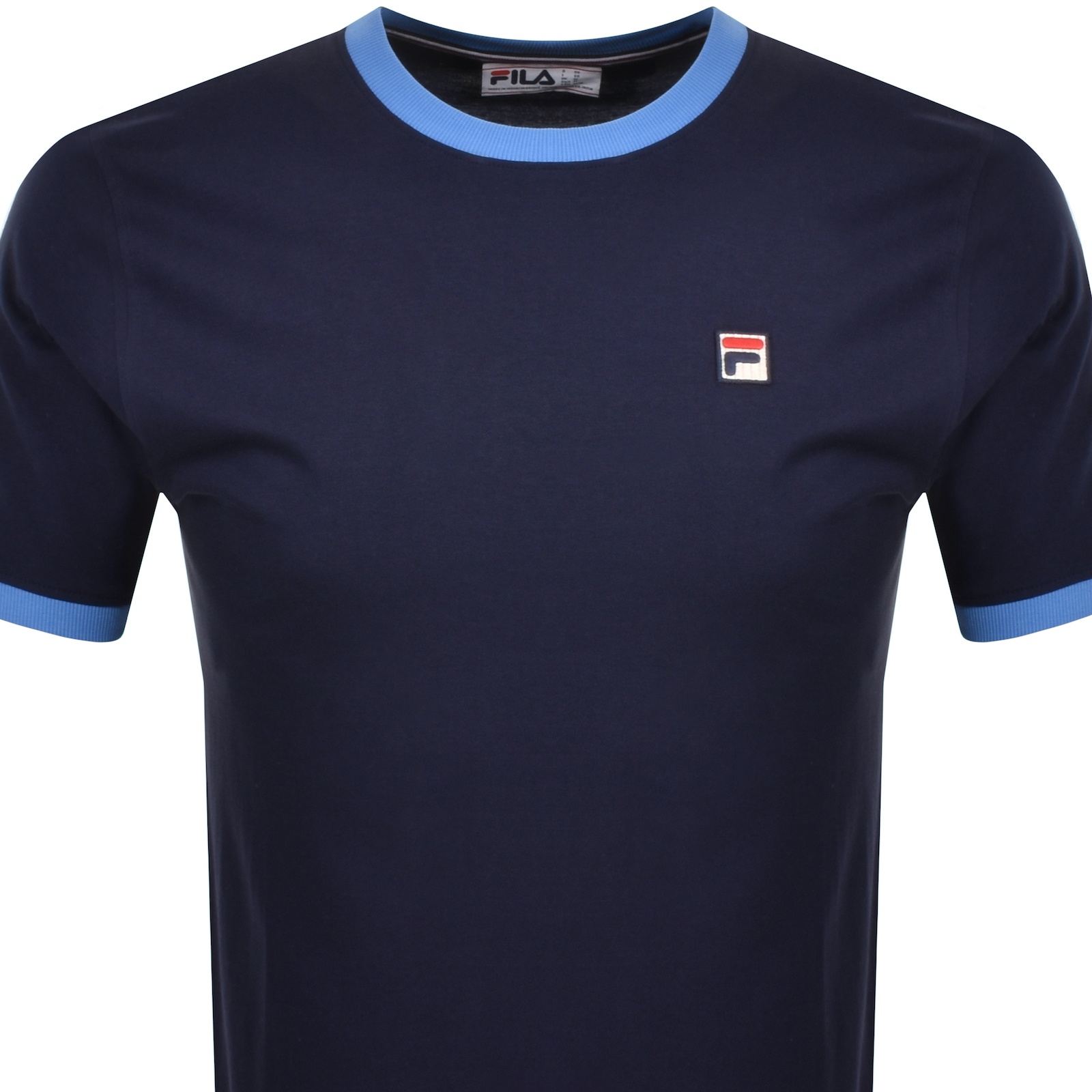 Shop Fila Vintage Marconi T Shirt Navy