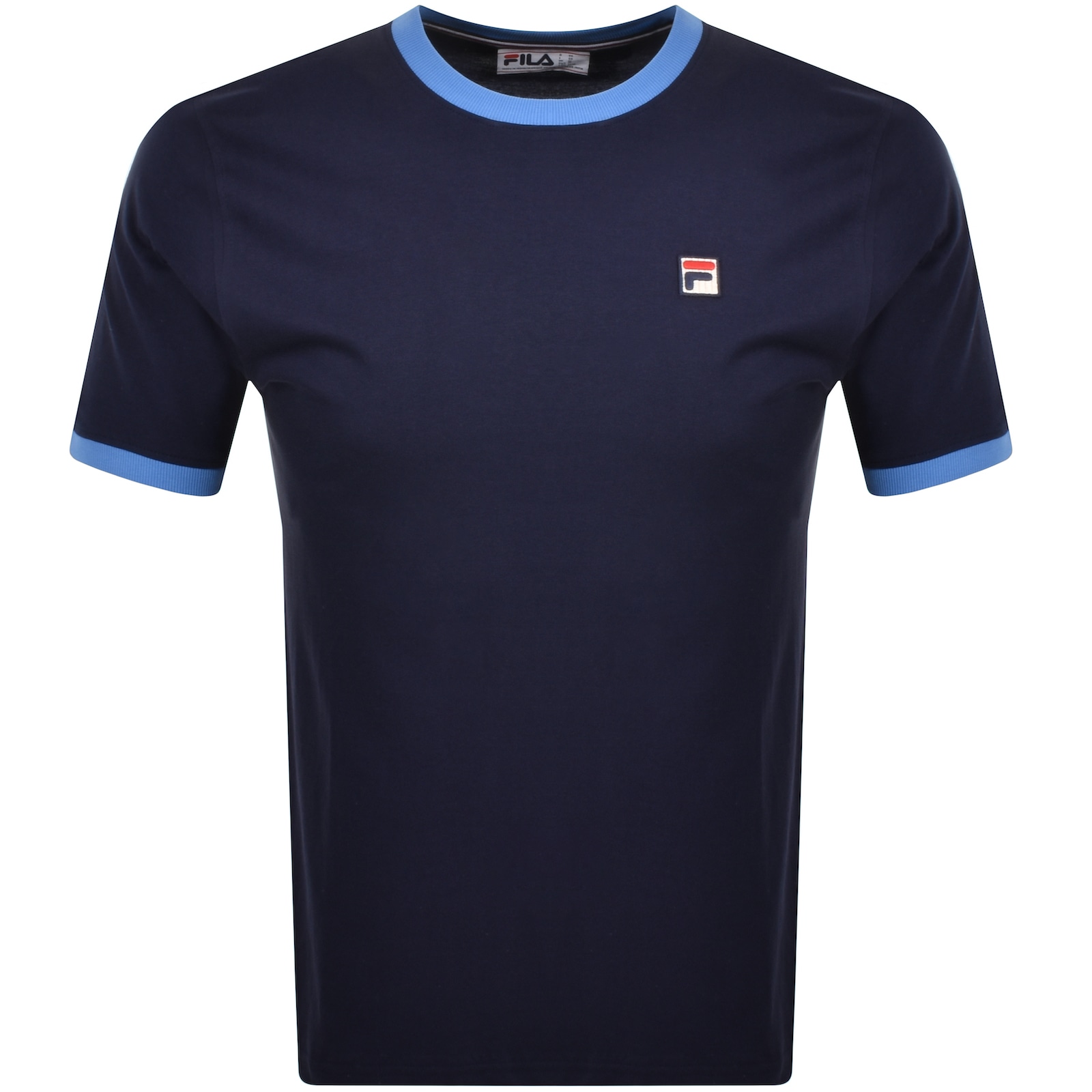 Shop Fila Vintage Marconi T Shirt Navy