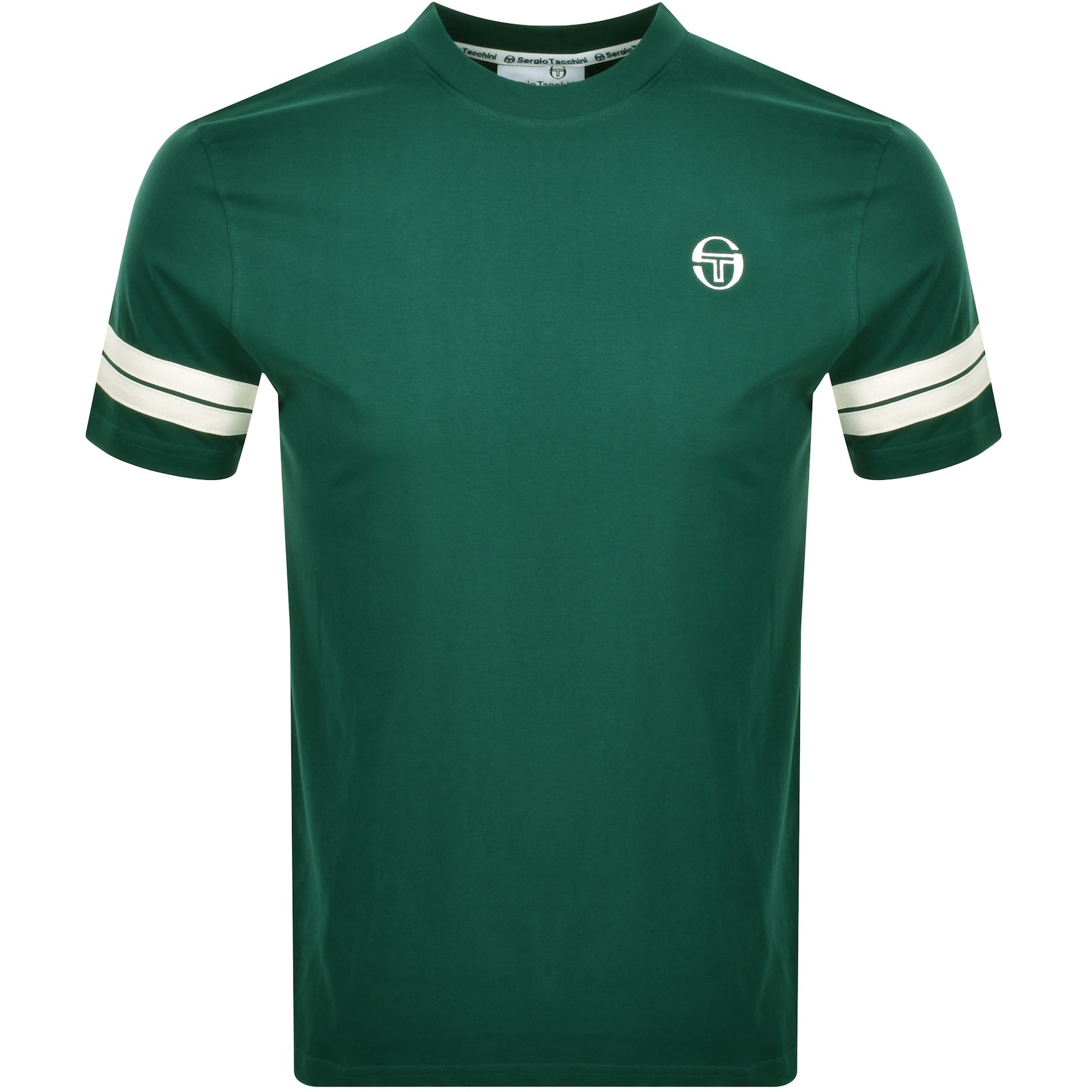 Shop Sergio Tacchini Grello T Shirt Green