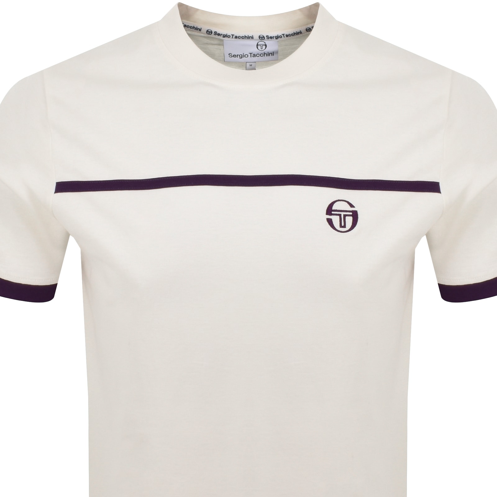 Shop Sergio Tacchini Wilding T Shirt Cream