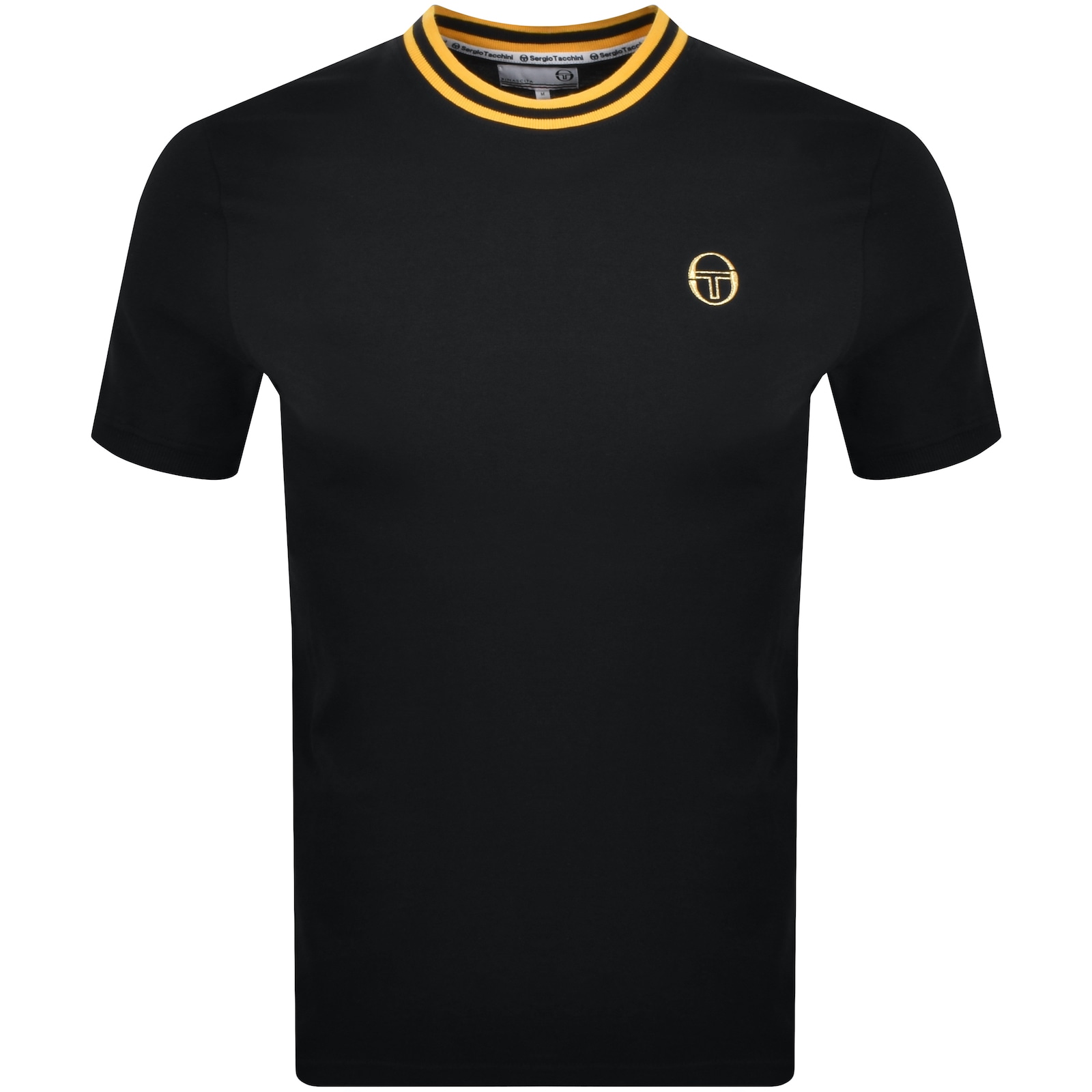 Shop Sergio Tacchini Rainer T Shirt Black