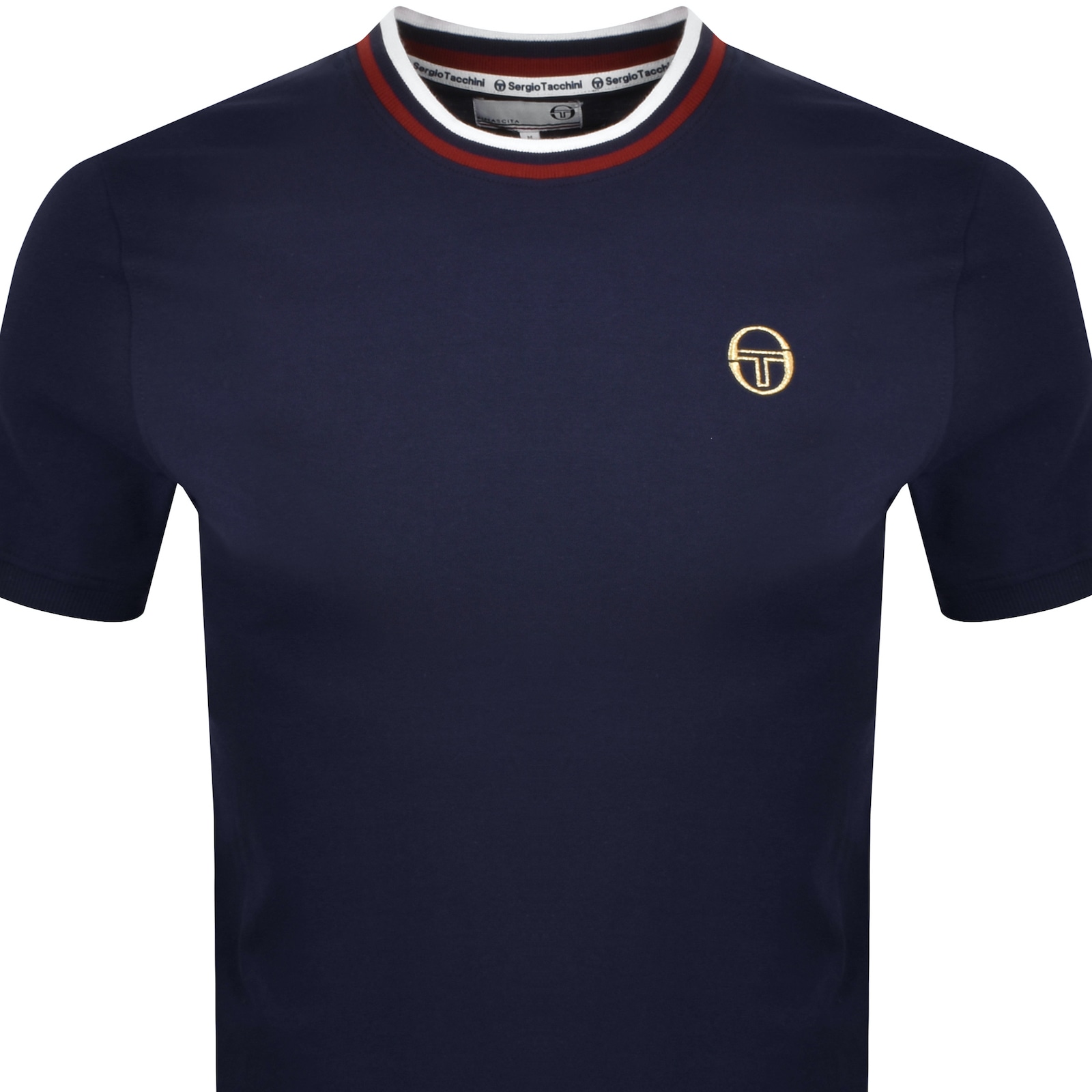 Shop Sergio Tacchini Rainer T Shirt Navy