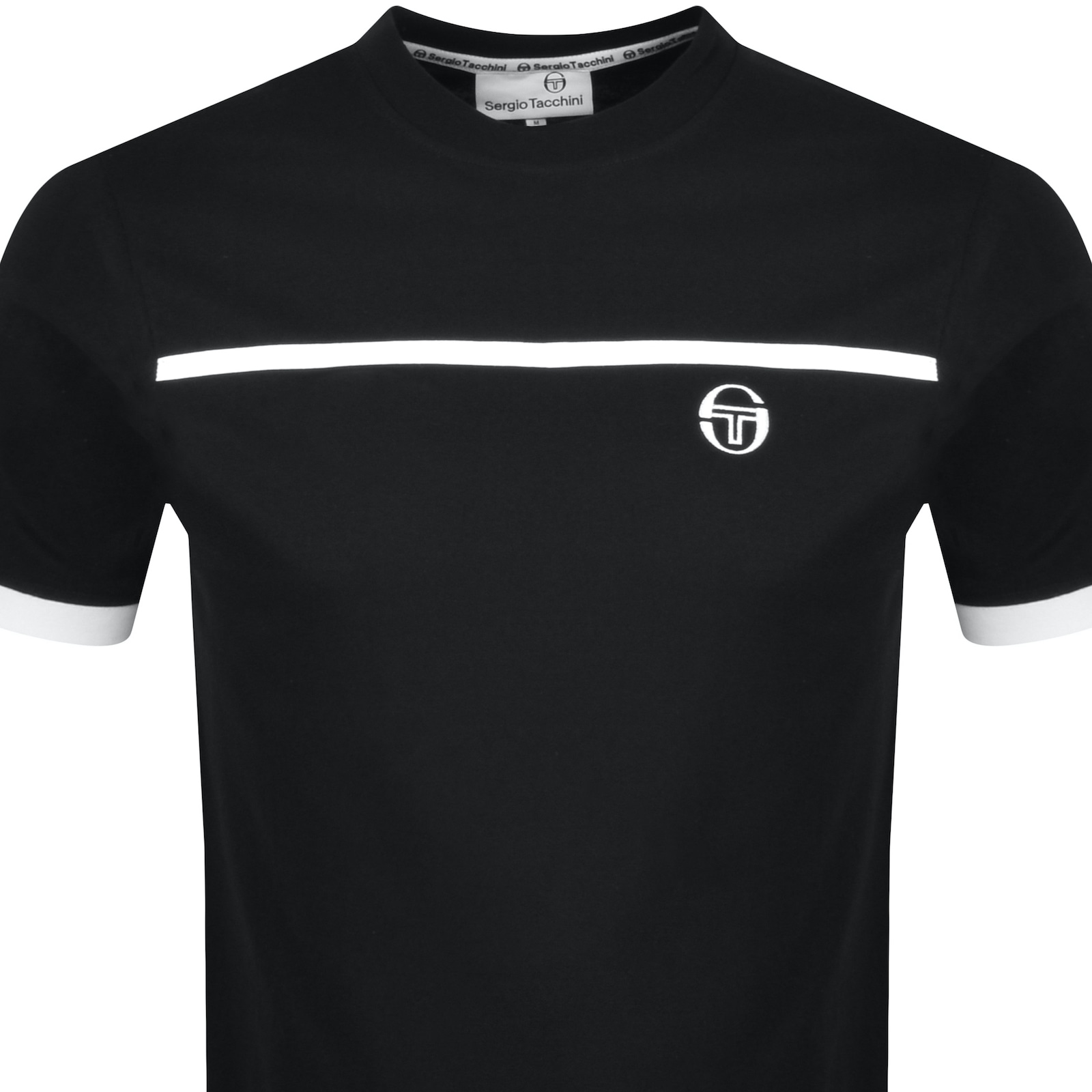 Shop Sergio Tacchini Wilding T Shirt Black