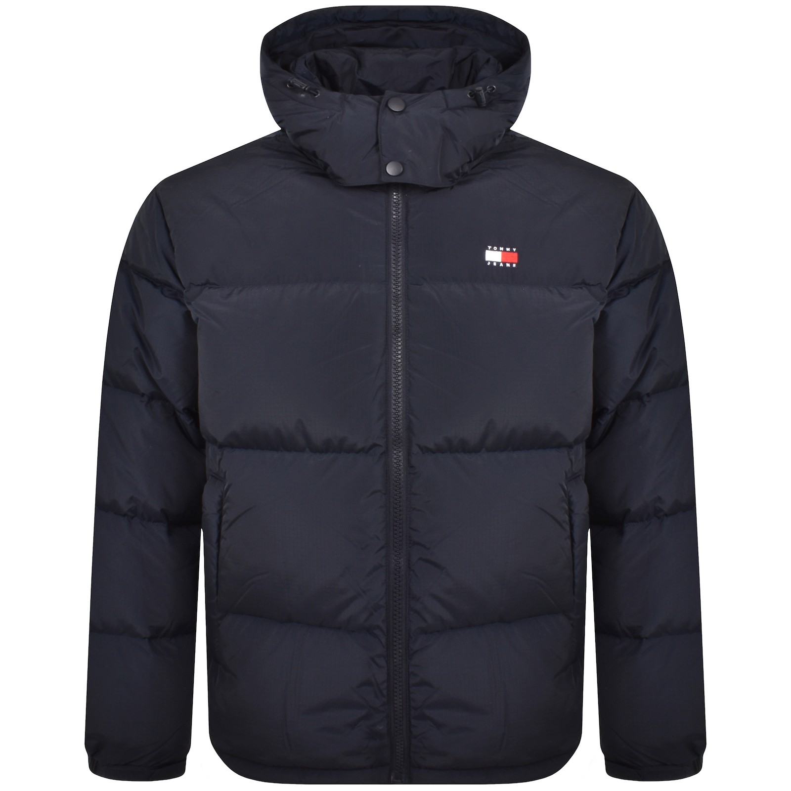 Shop Tommy Jeans Alaska Puffer Jacket Navy