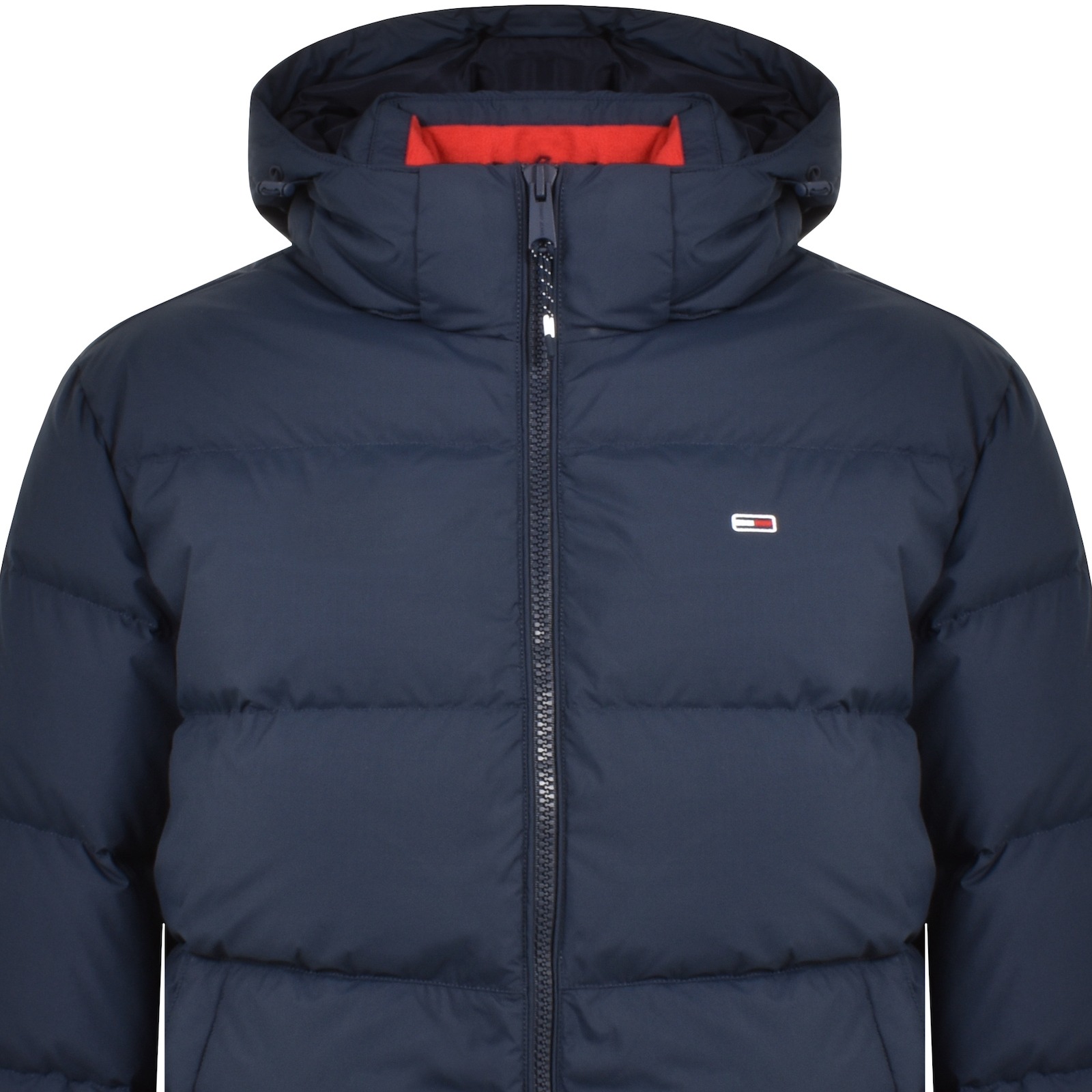 Shop Tommy Jeans Essential Down Jacket Navy