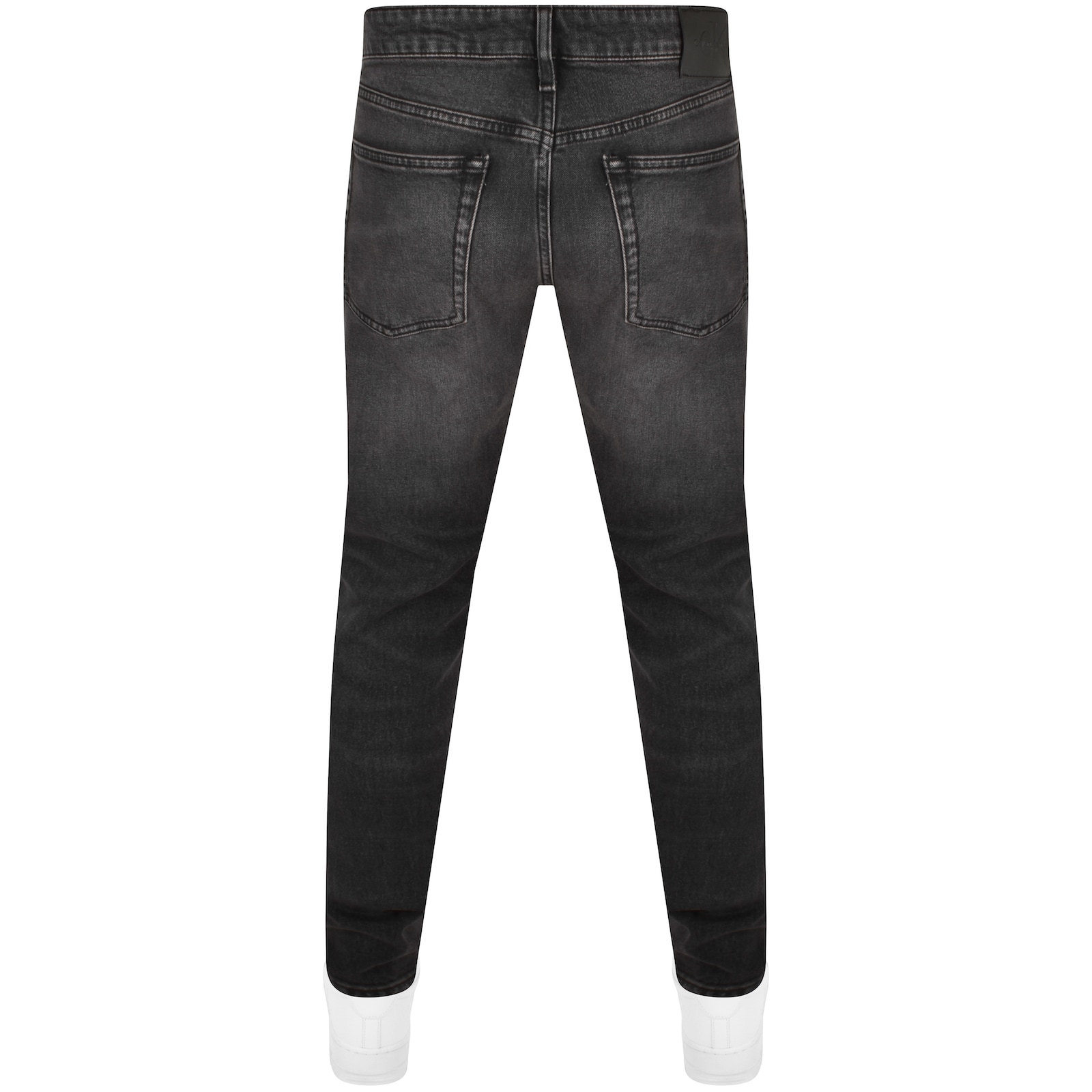 Shop Calvin Klein Jeans Slim Tapered Fit Jeans Grey