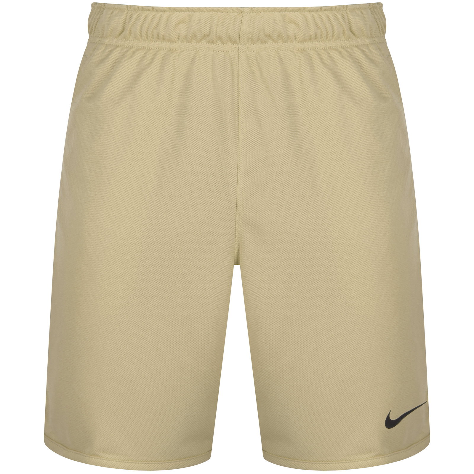 Shop Nike Training Dri Fit Versatile Shorts Khaki