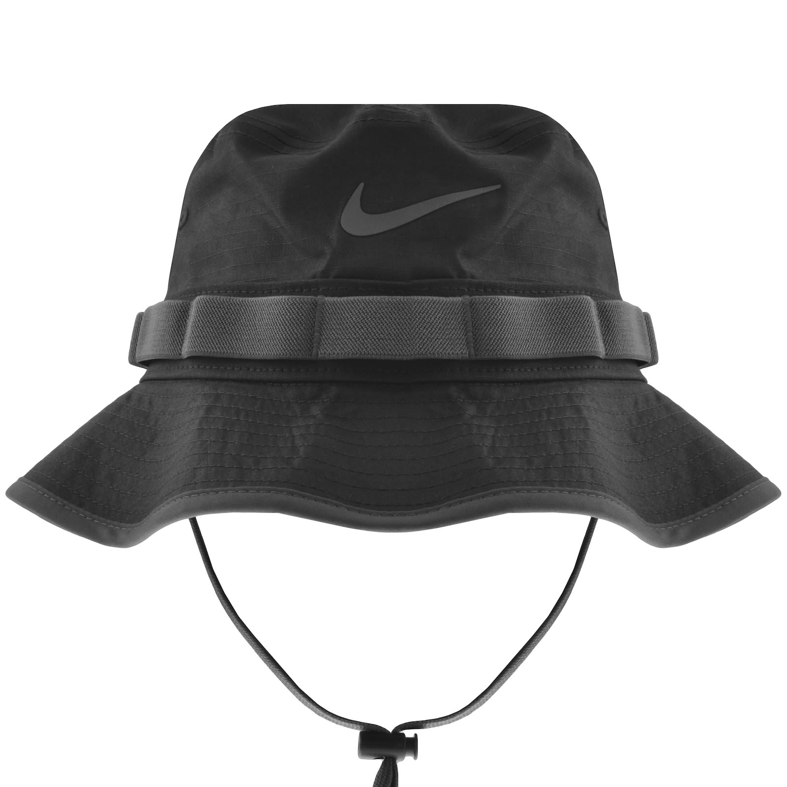 Shop Nike Logo Bucket Hat Black