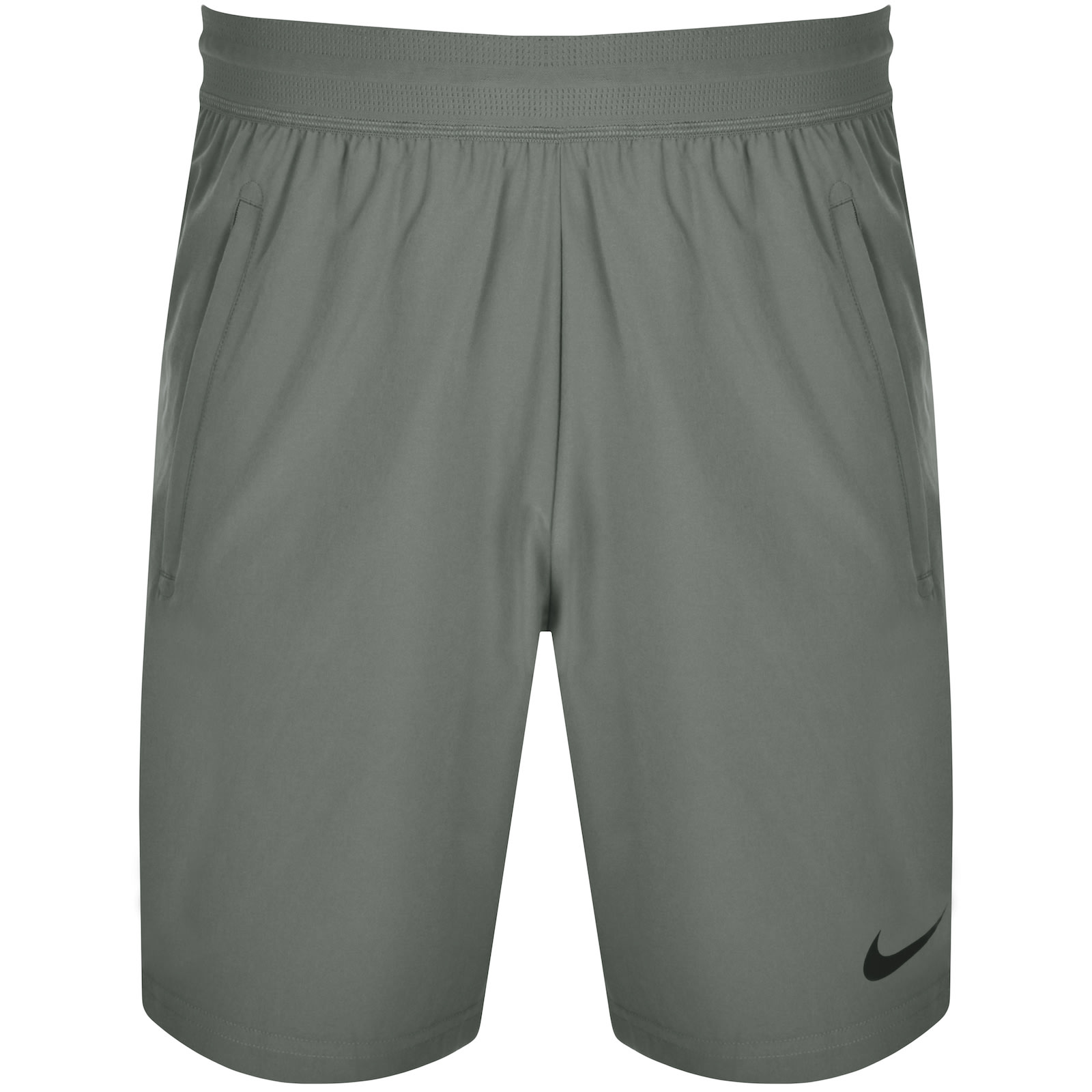 Shop Nike Training Flex Vent Shorts Grey