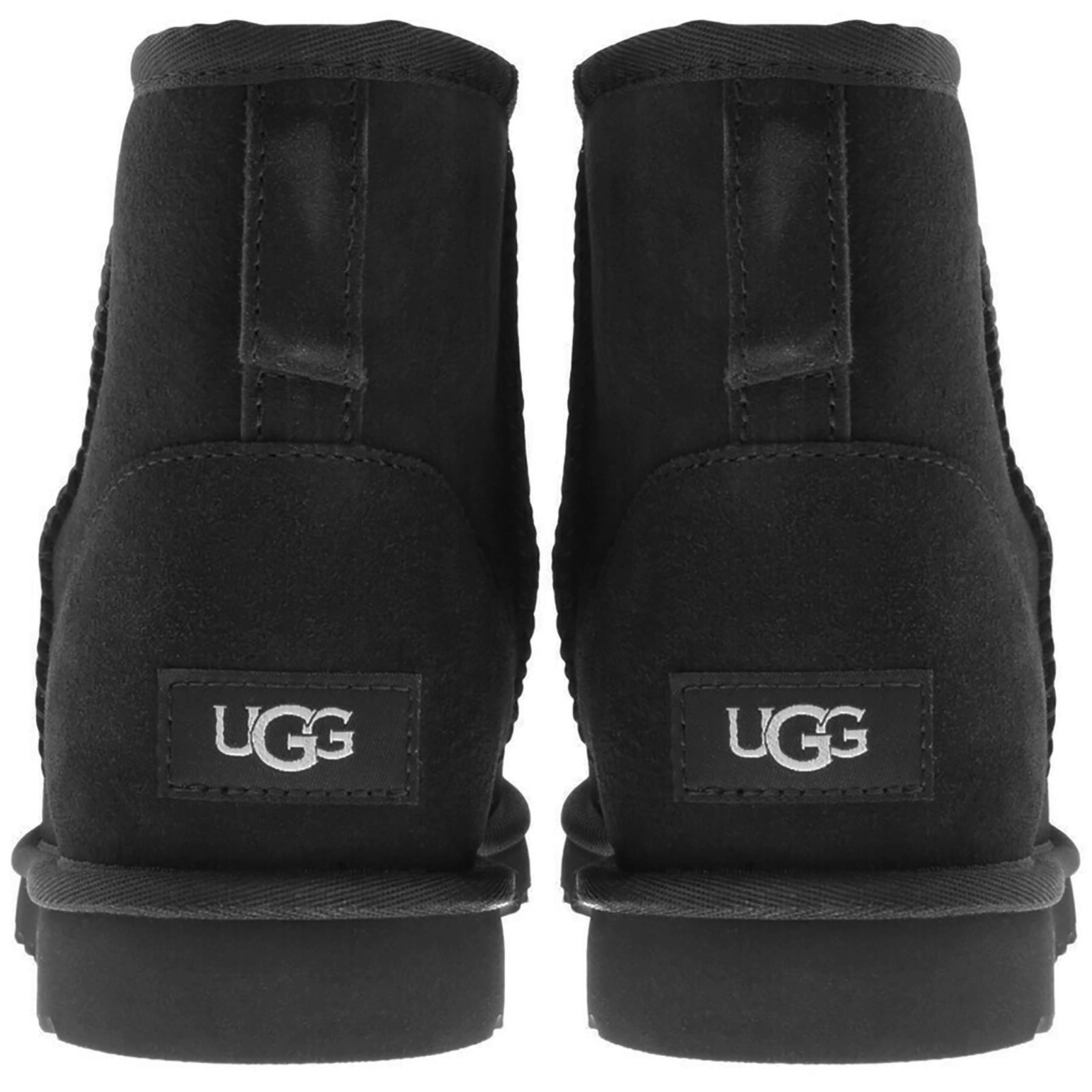 UGG UGG CLASSIC MINI BOOTS BLACK