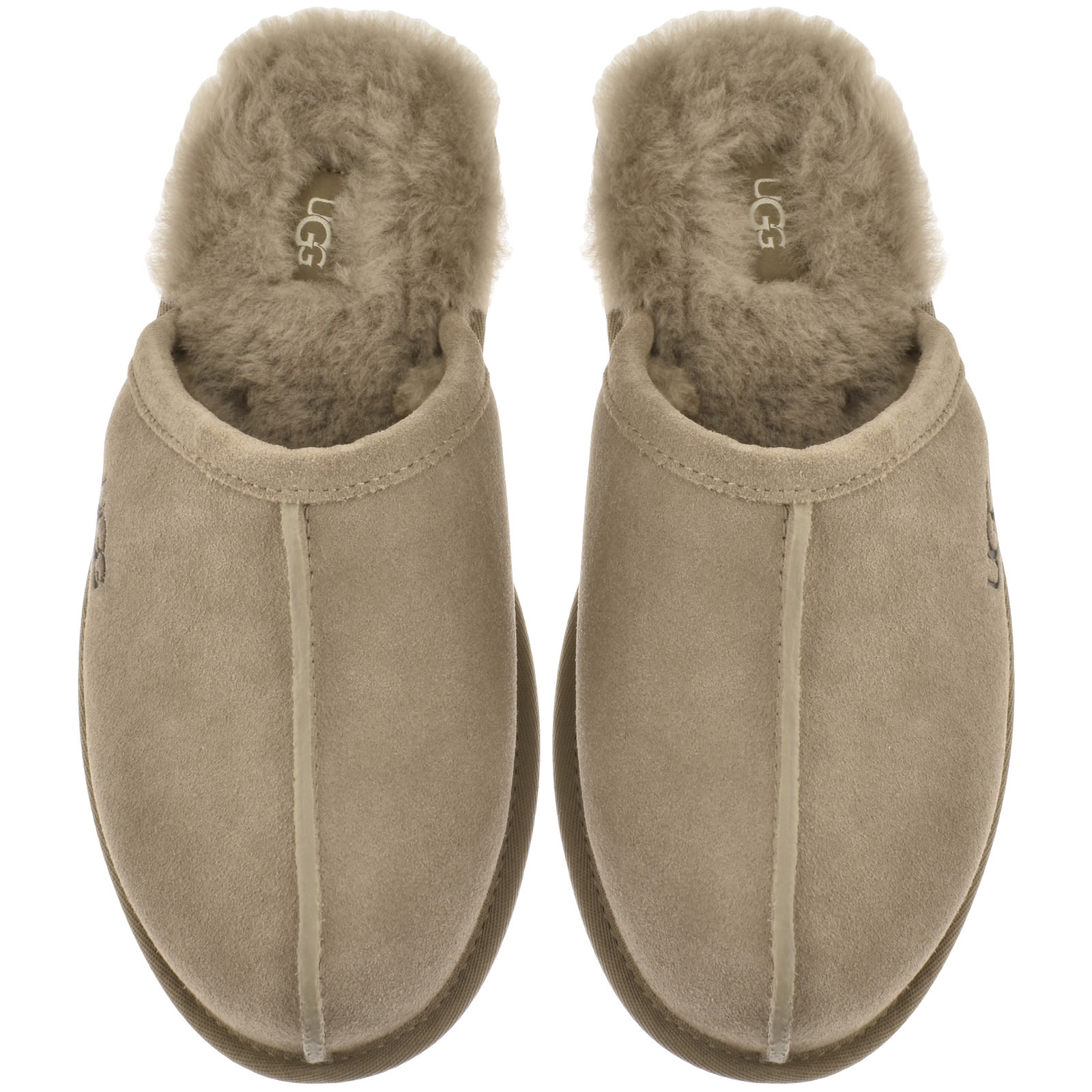 Shop Ugg Scuff Slippers Brown