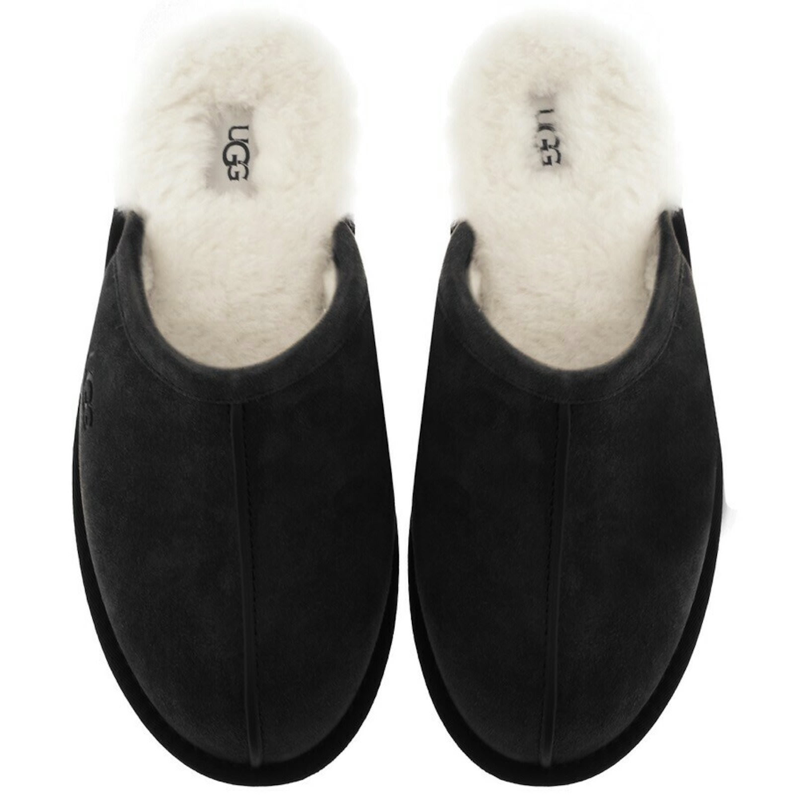 Shop Ugg Scuff Slippers Black