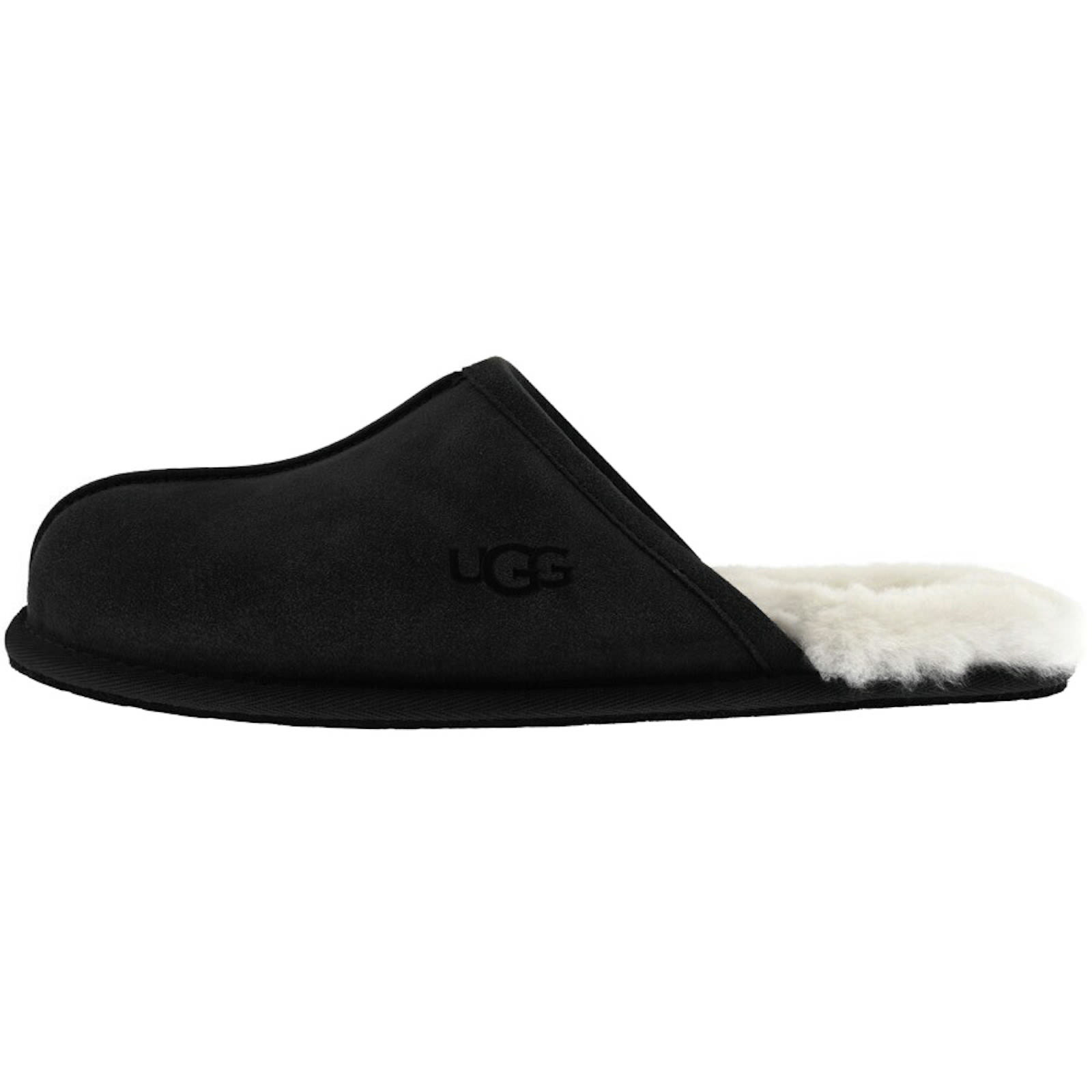 Shop Ugg Scuff Slippers Black