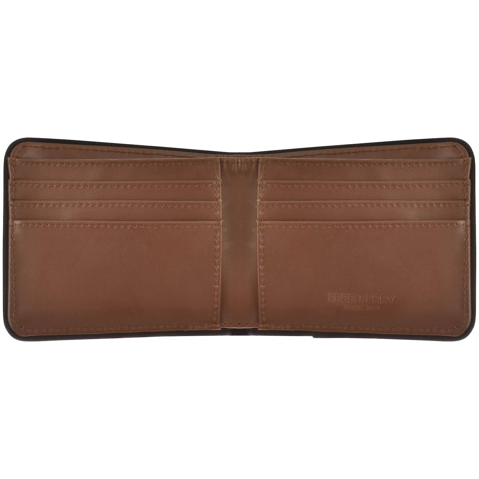 Shop Fred Perry Billfold Wallet Brown