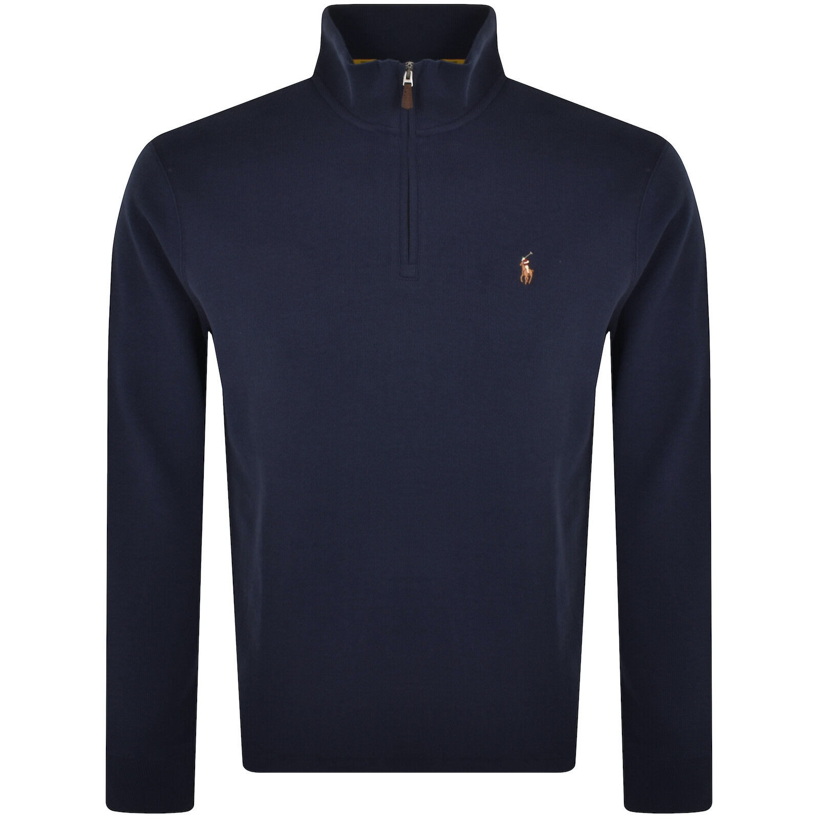 Ralph Lauren Half Zip Sweatshirt Navy In Blue