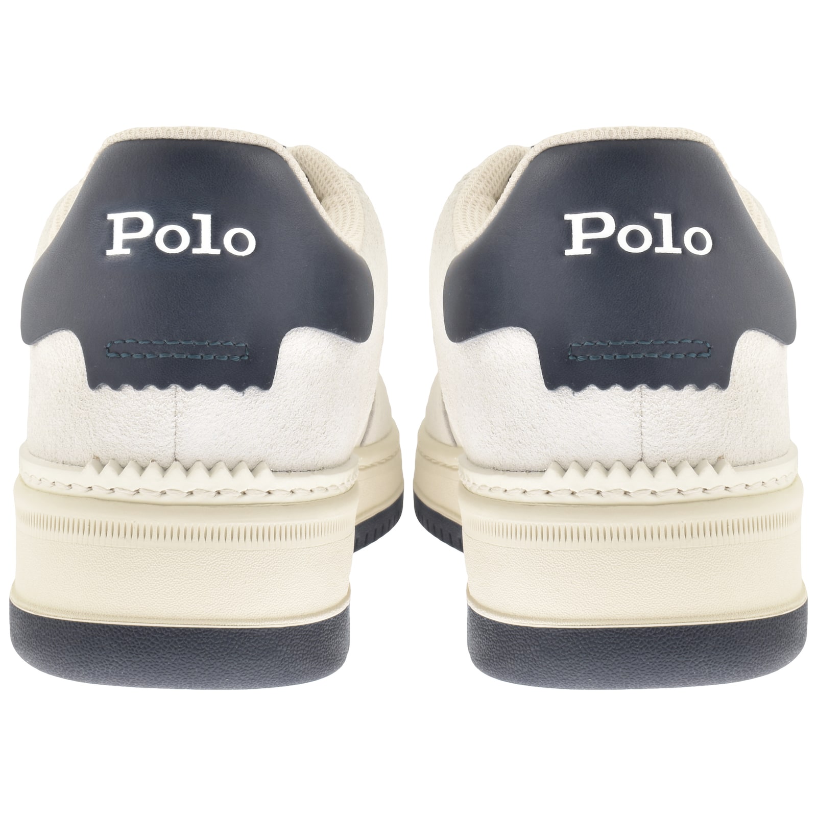 Shop Ralph Lauren Masters Crt Trainers Off White