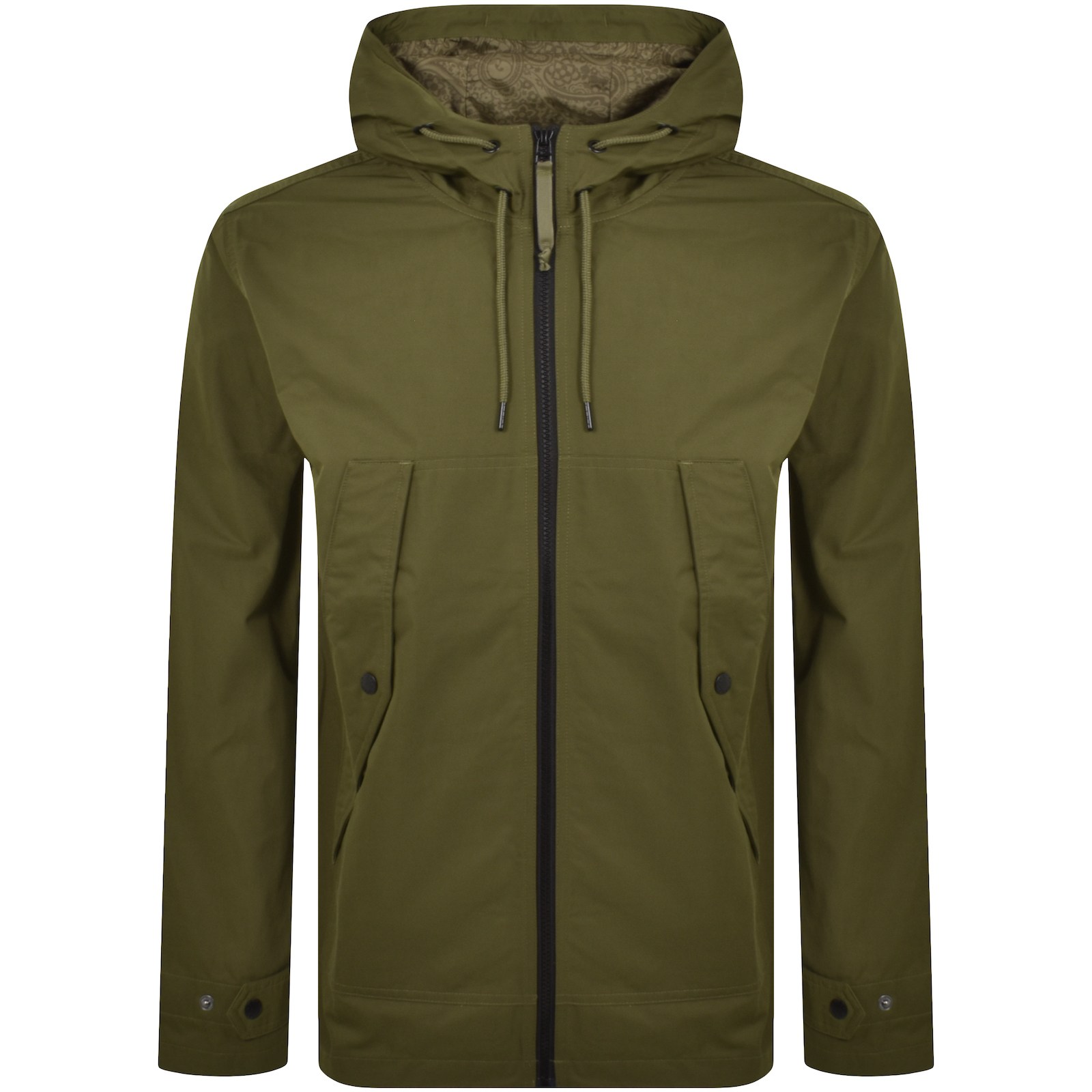 Shop Pretty Green Ridley Jacket Khaki