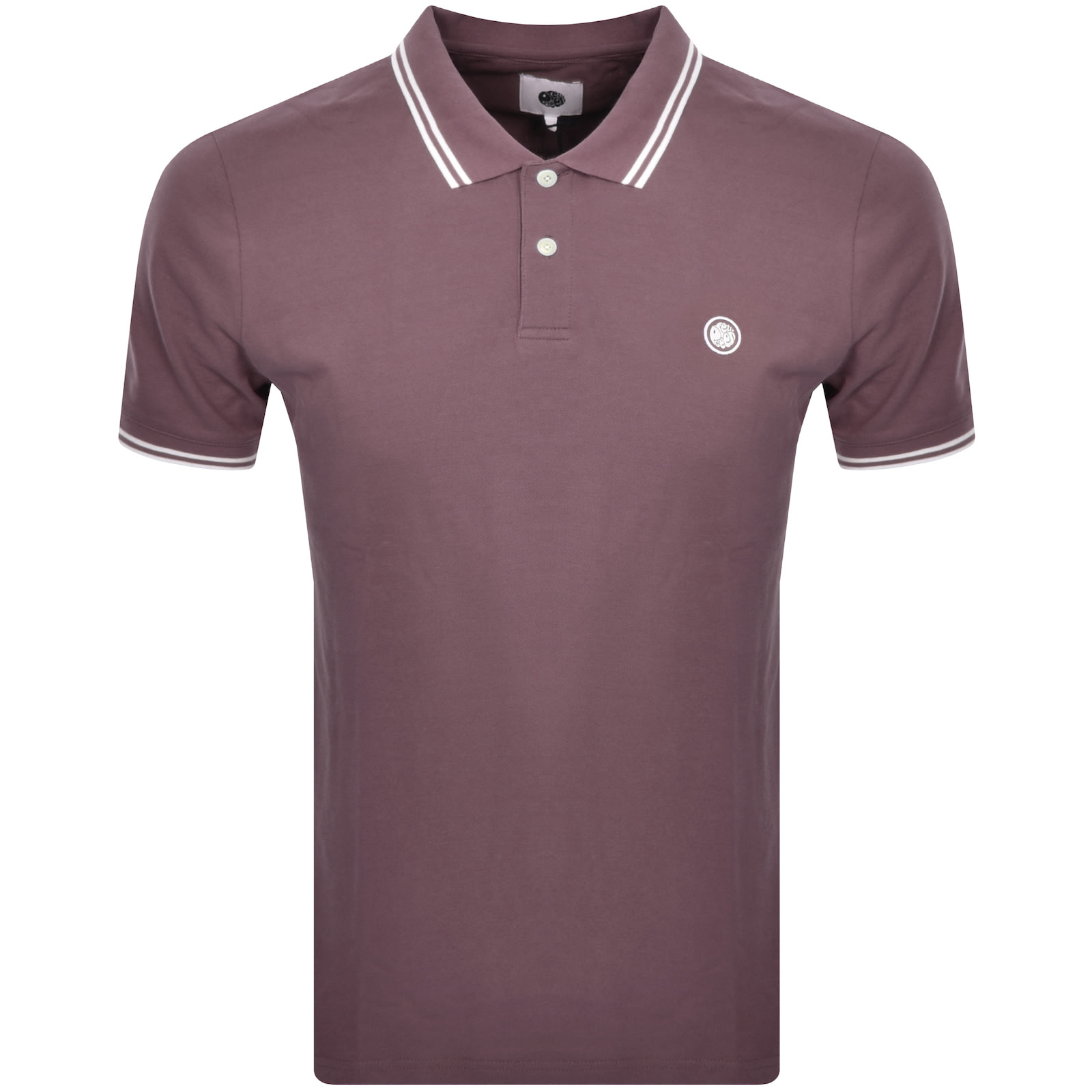 Shop Pretty Green Barton Polo T Shirt Purple