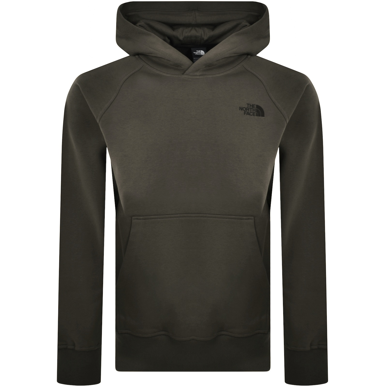 Shop The North Face Raglan Box Hoodie Brown