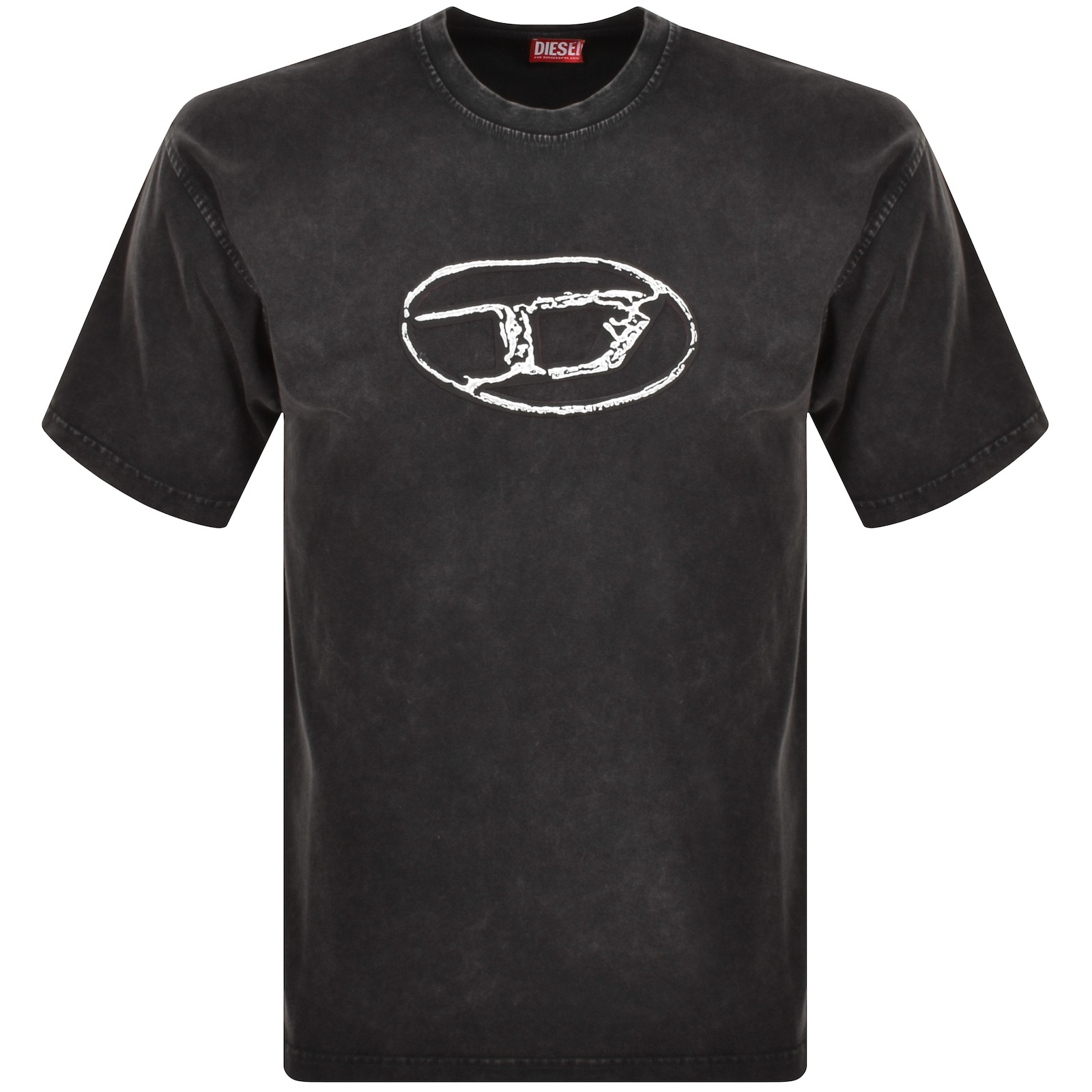 Shop Diesel T Box Q22 Relaxed Fit T Shirt Black