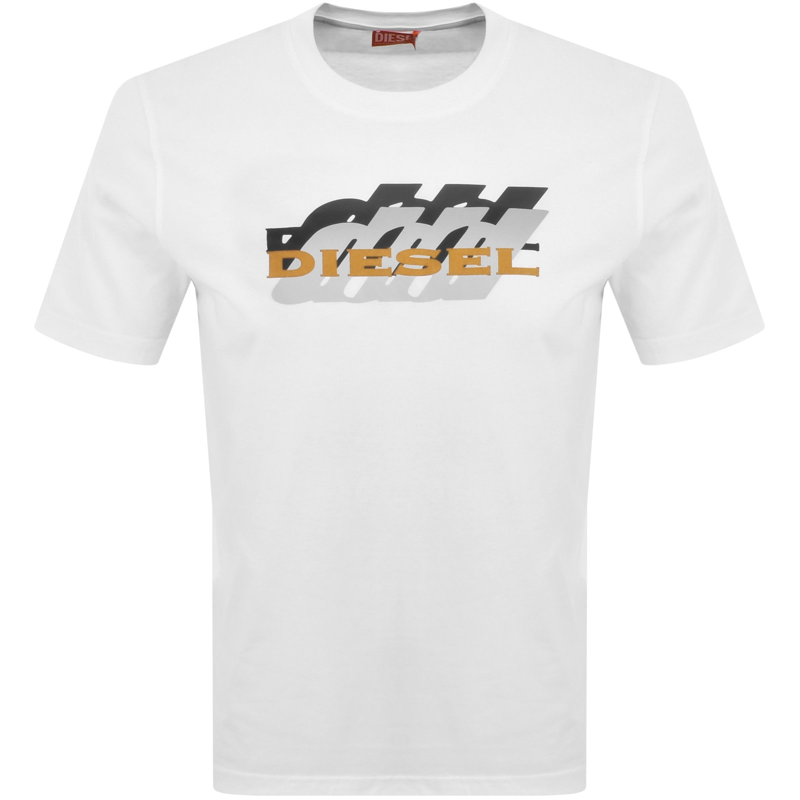 Shop Diesel T Adjust K5 T Shirt White