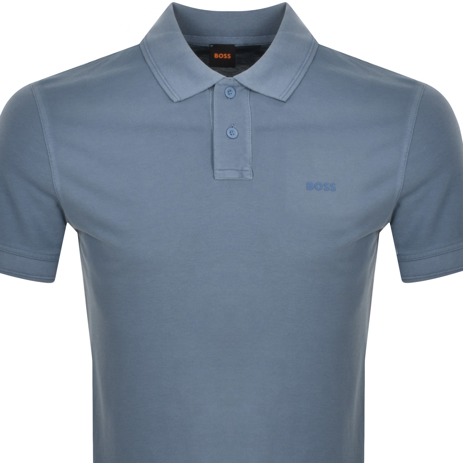 Shop Boss Casual Boss Prime Polo T Shirt Blue