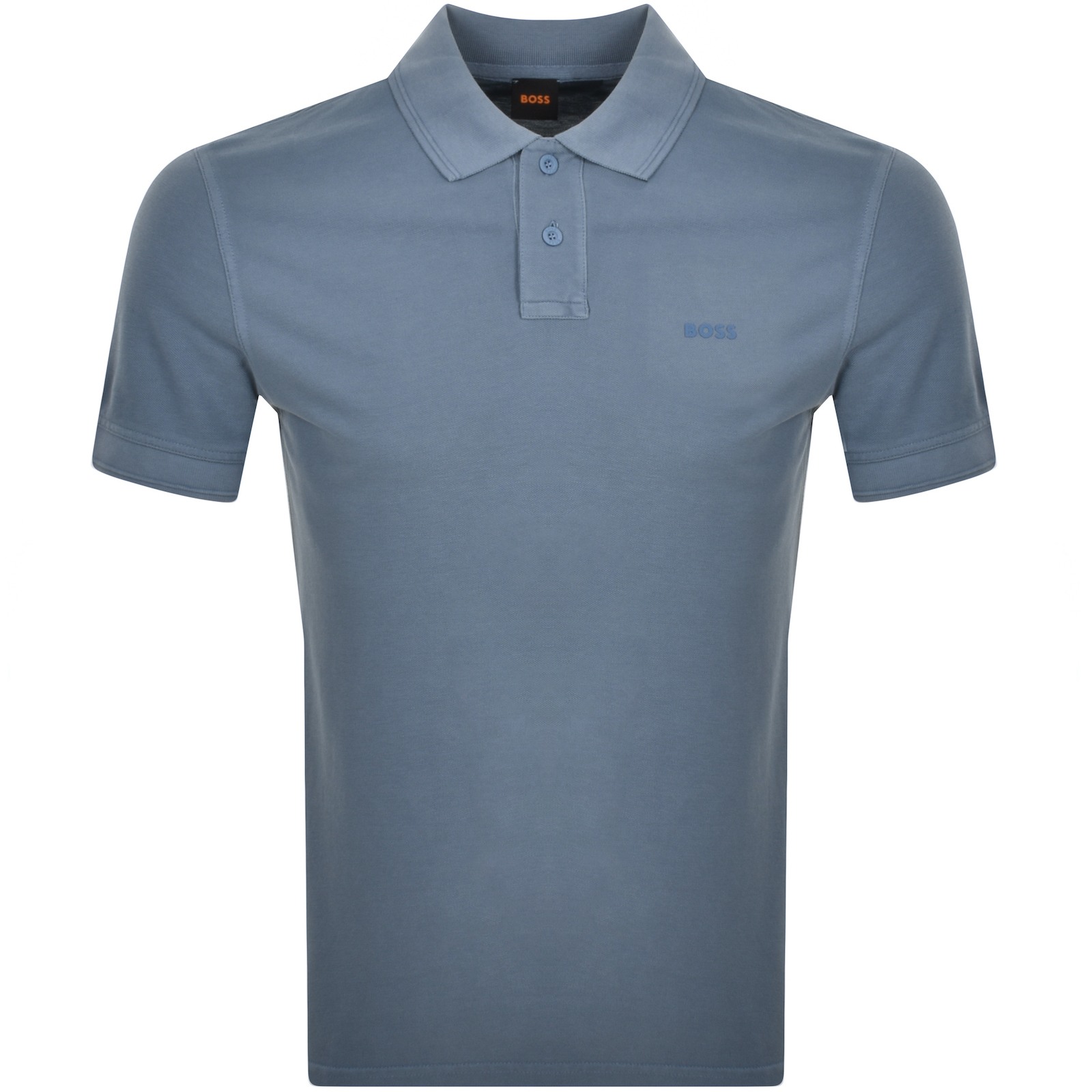 Shop Boss Casual Boss Prime Polo T Shirt Blue