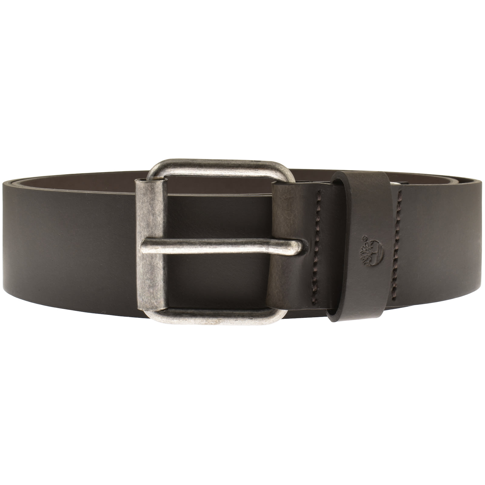 Shop Timberland 40mm Recycled Leather Belt Brown