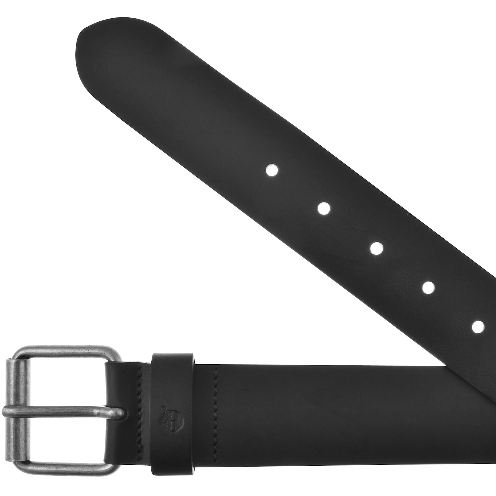 Shop Timberland 40mm Recycled Leather Belt Black