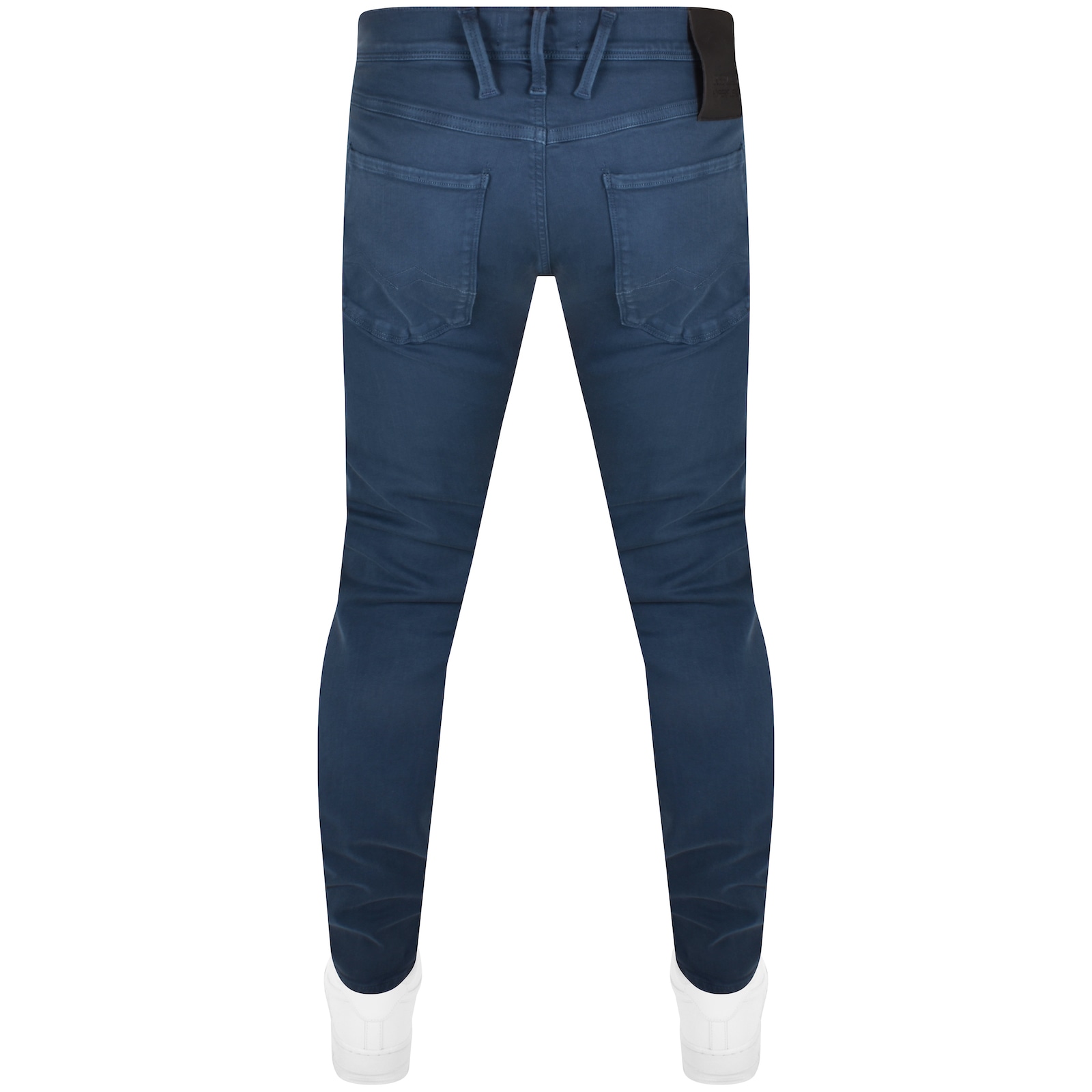 Shop Replay Anbass Slim Fit Jeans Blue