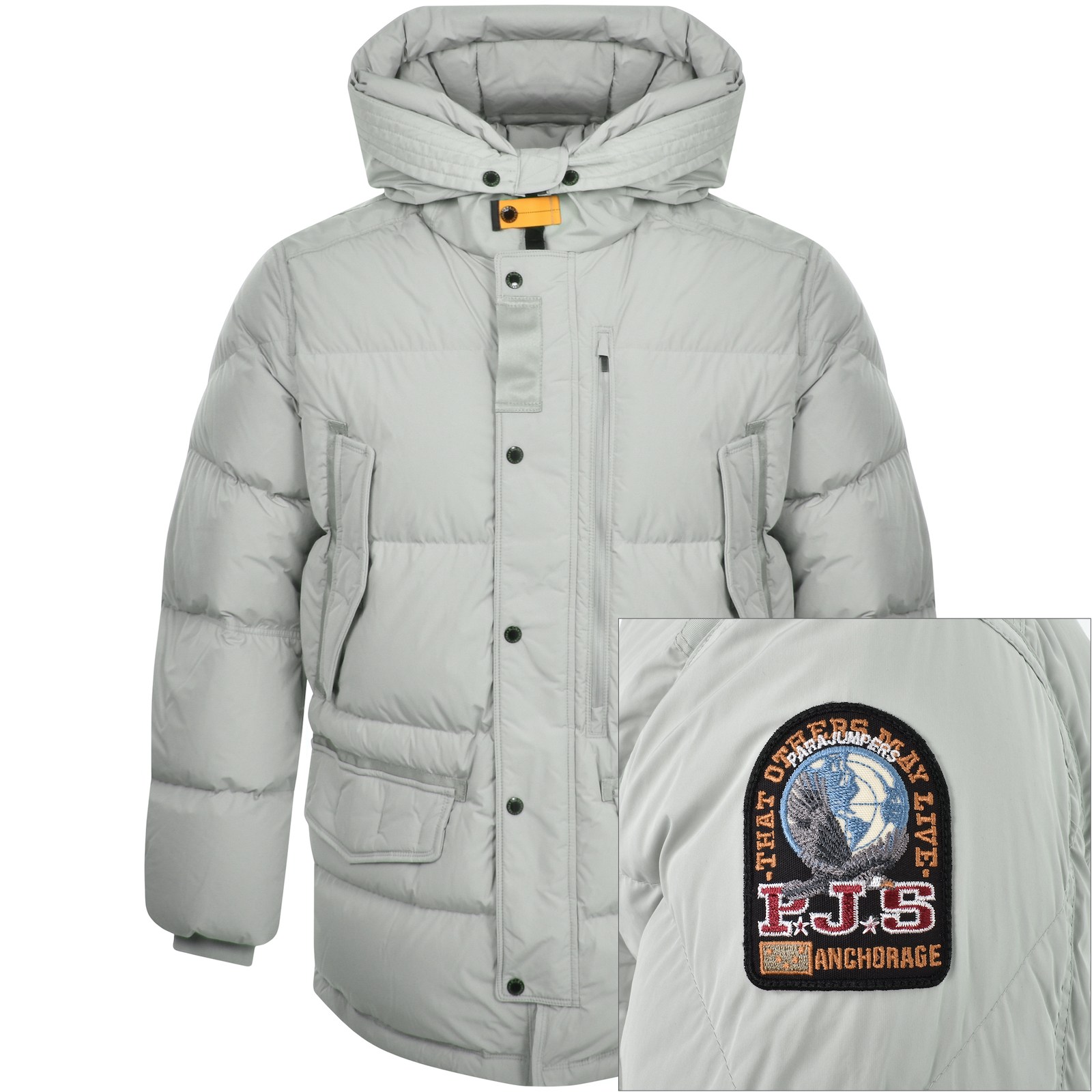 Parajumpers Harraseeket Jacket Grey In Grey