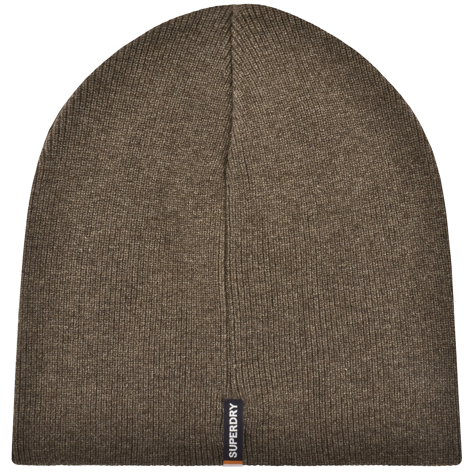 Shop Superdry Knit Beanie Hat Brown