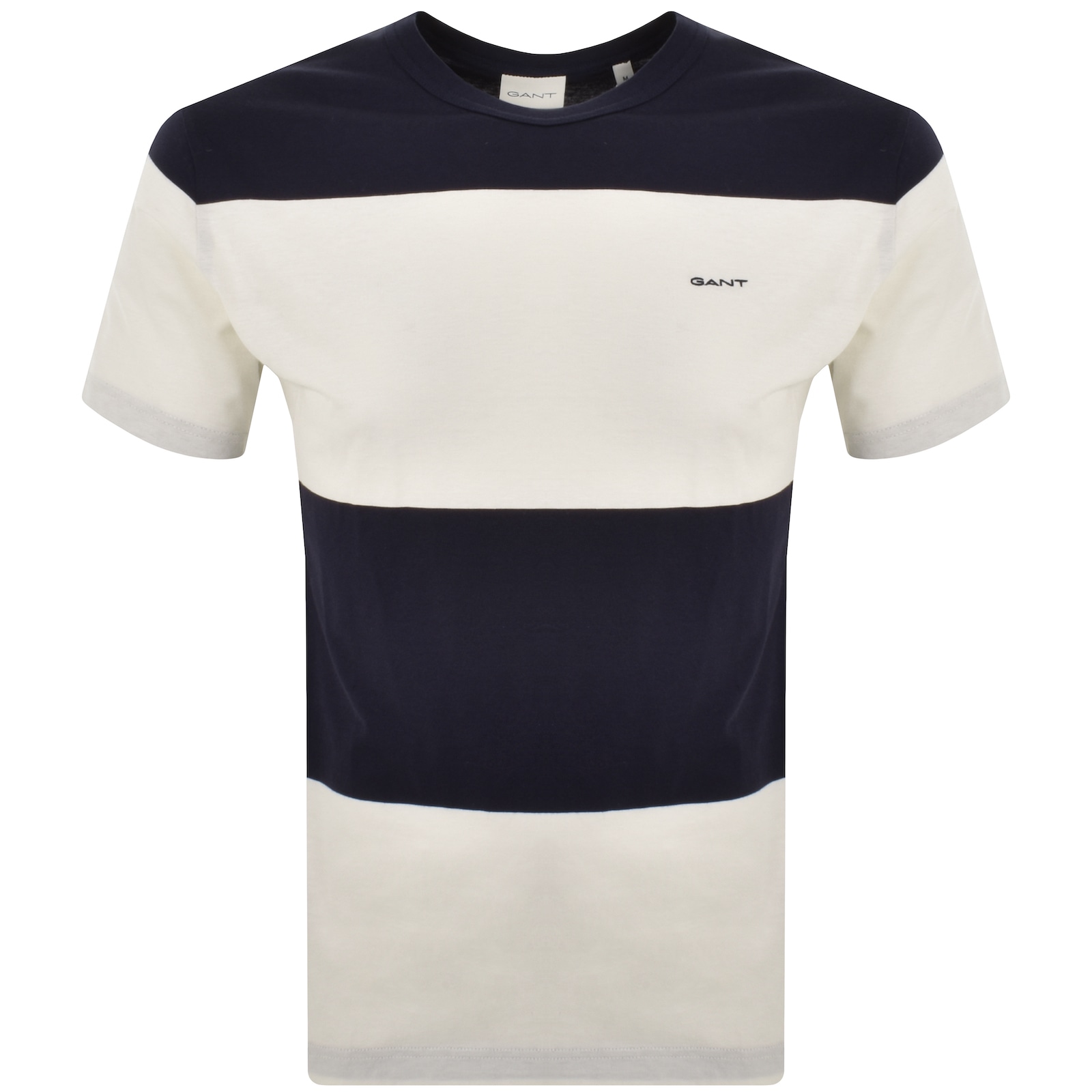 GANT GANT BAR STRIPE T SHIRT NAVY 