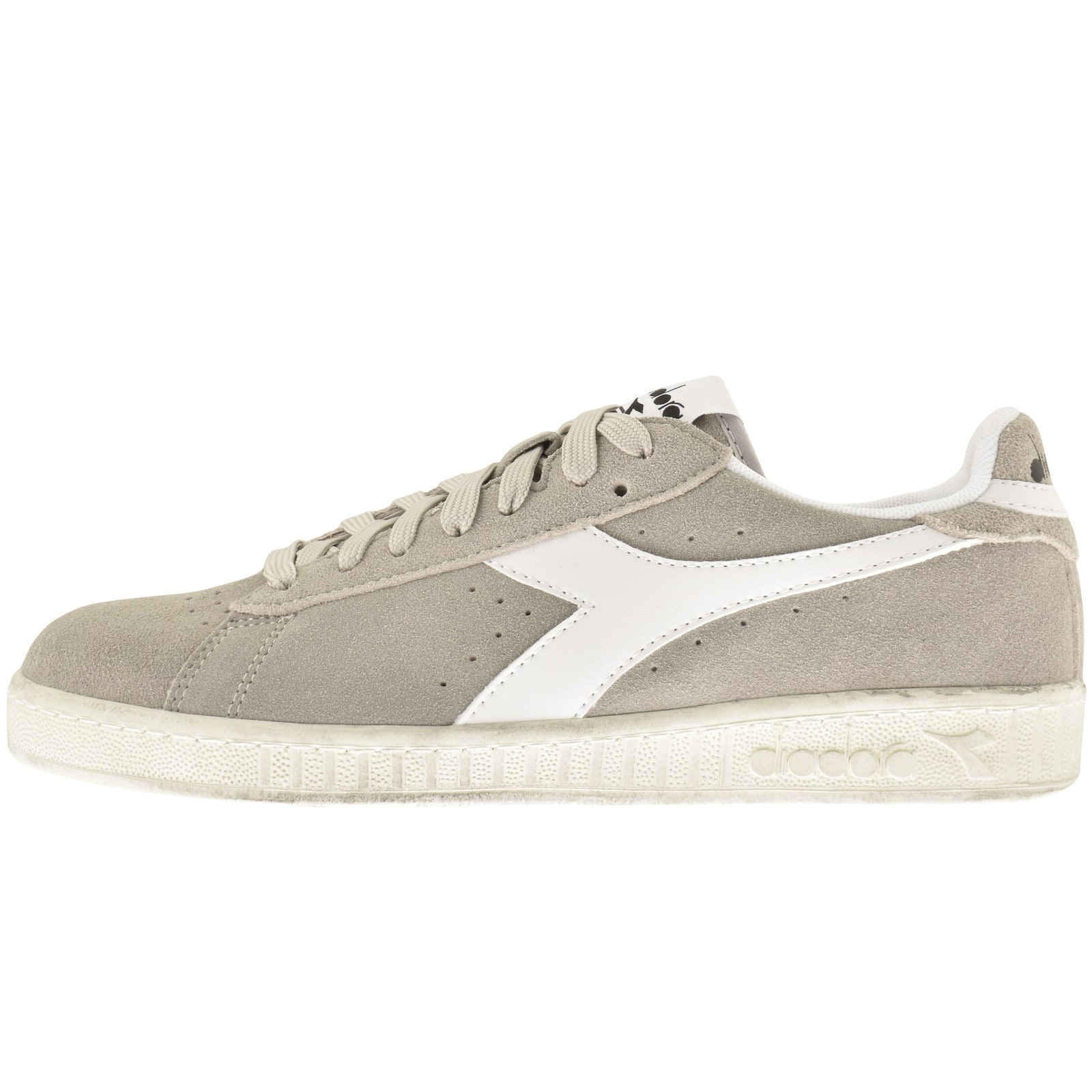 Diadora Game L Low Suede Trainers Grey
